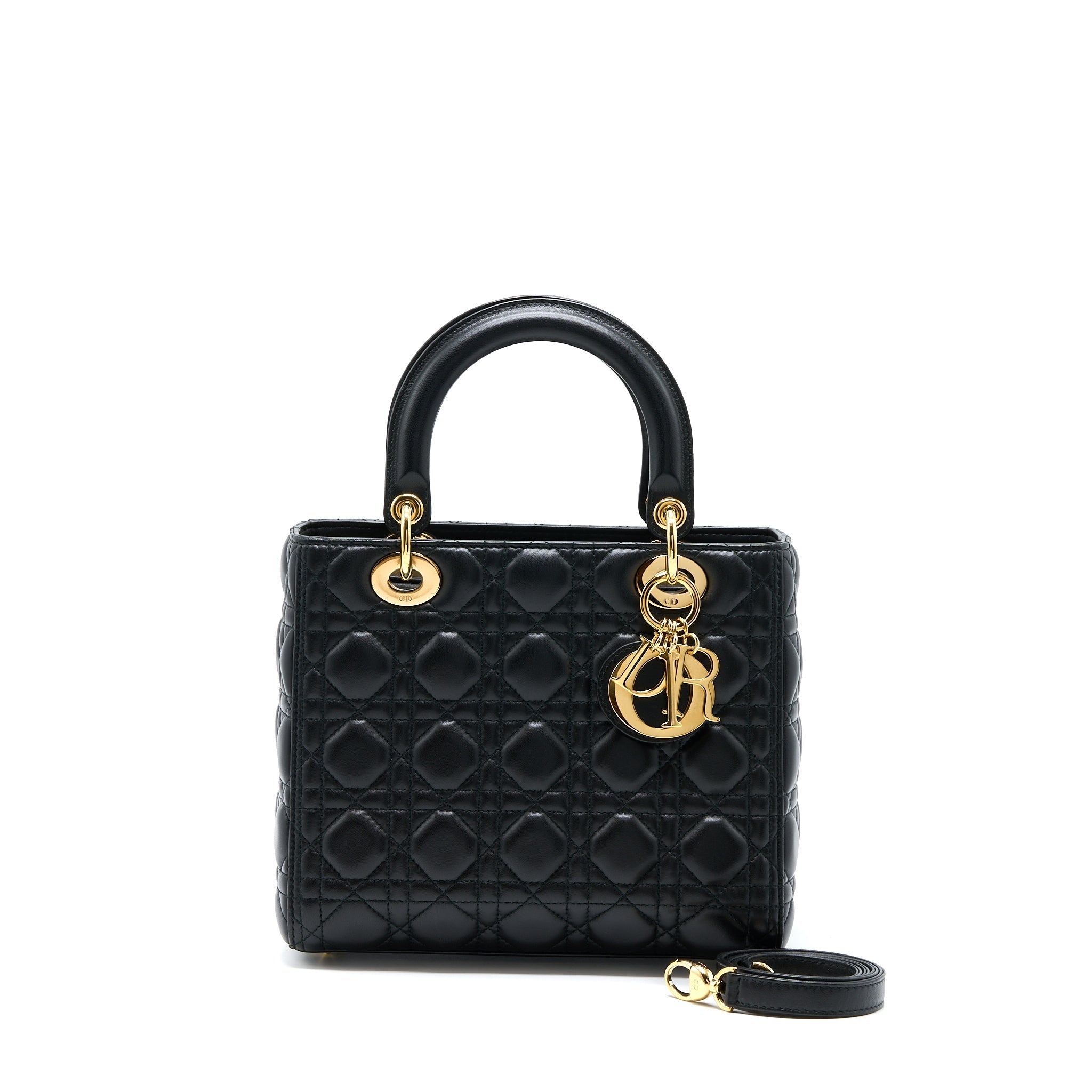 dior-medium-lady-dior-lambskin-black-ghw