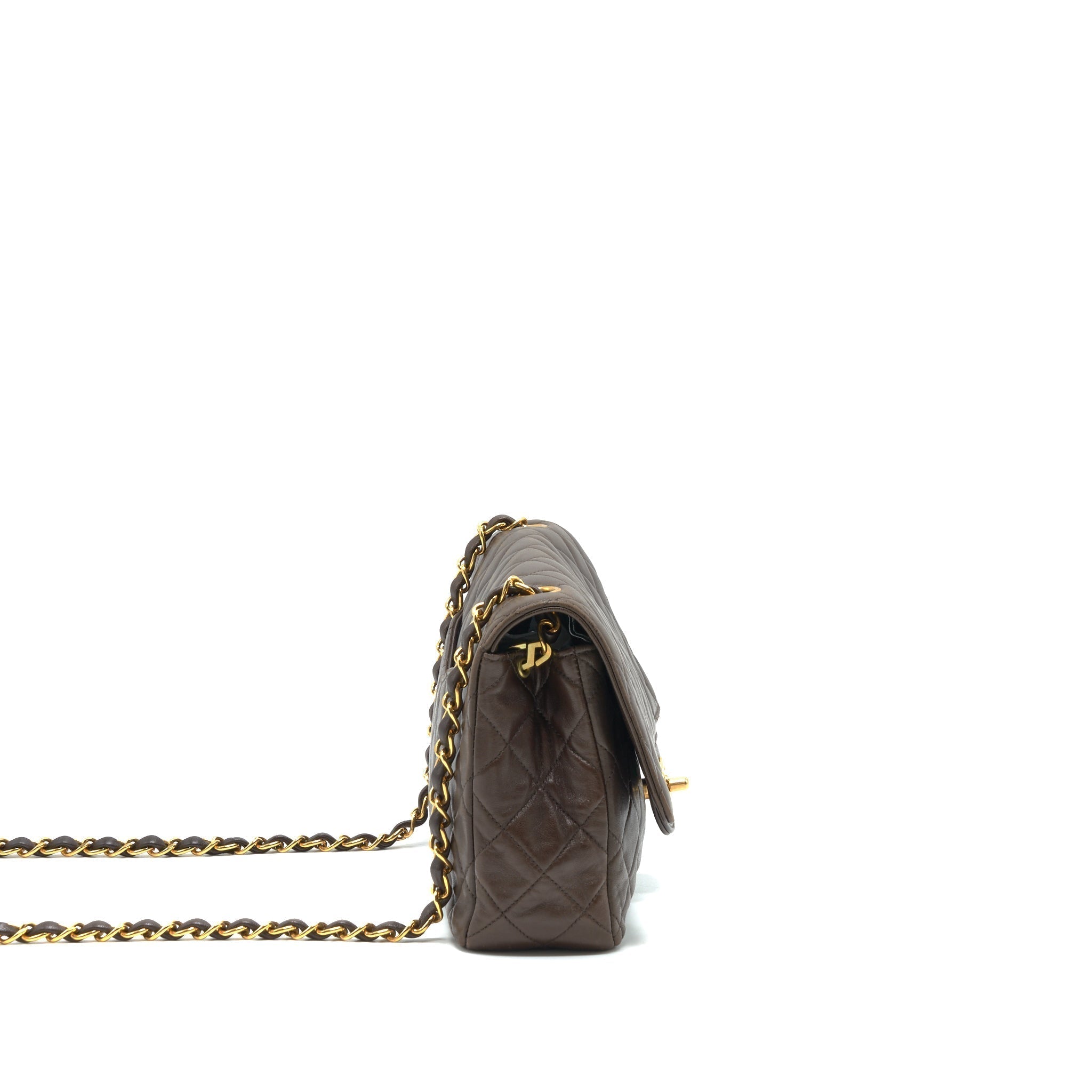chanel-medium-flap-bag-chocolate-ghw