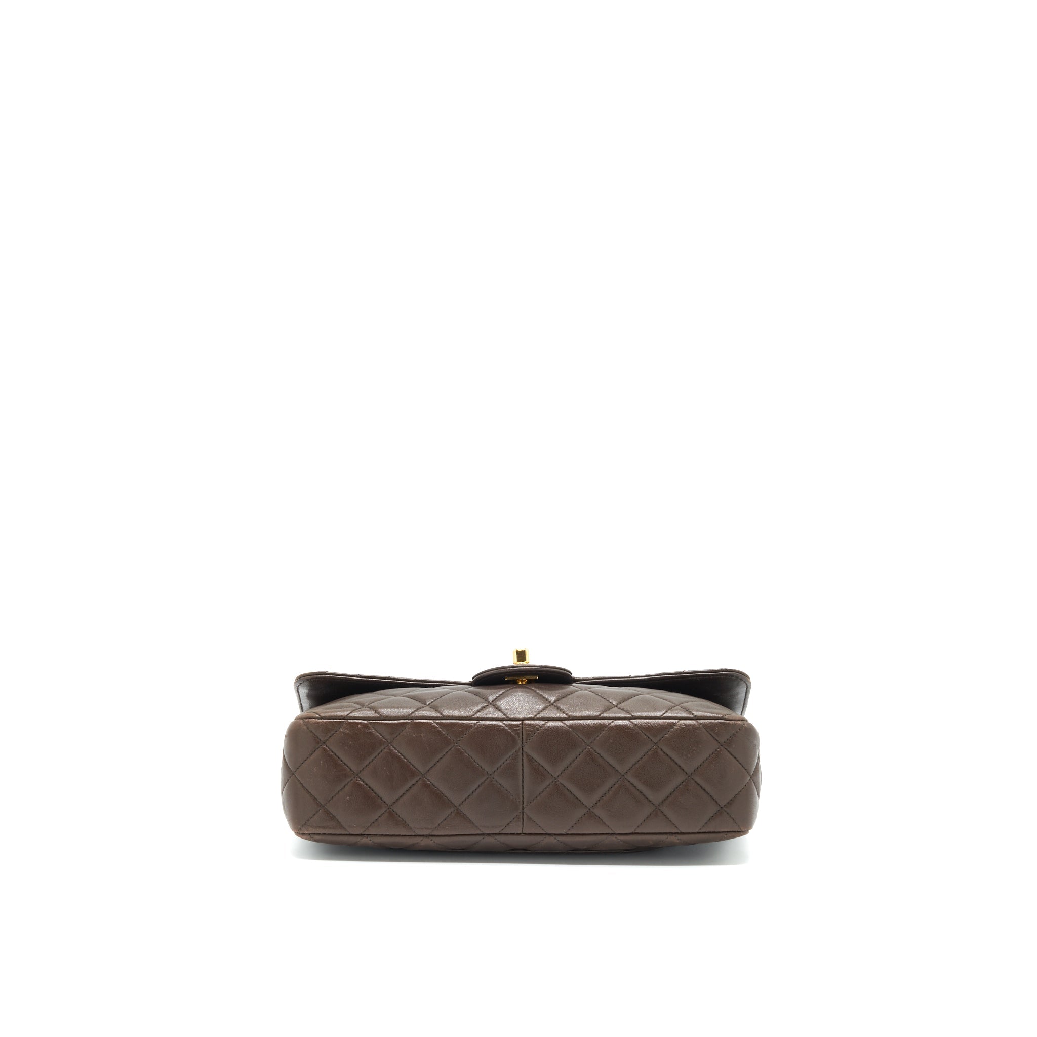 chanel-medium-flap-bag-chocolate-ghw