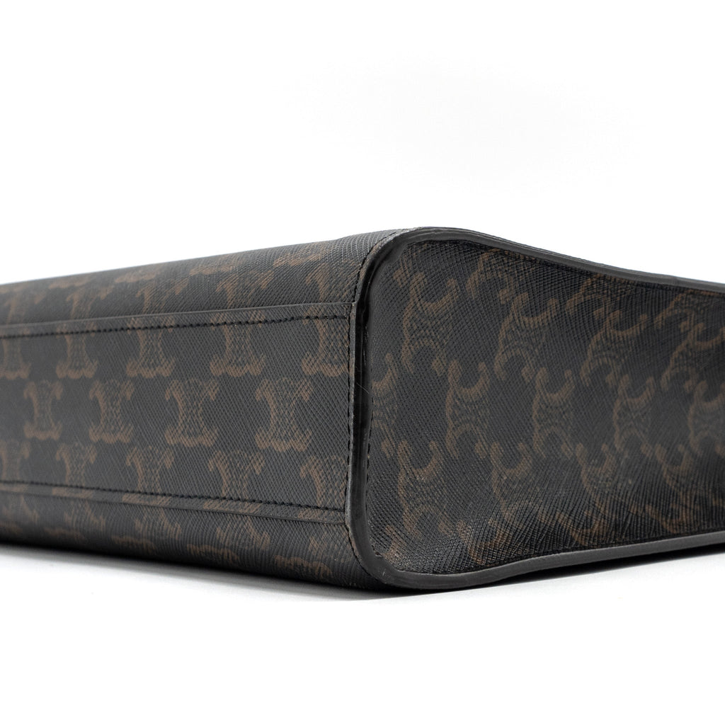 celine-small-cabas-vertical-triomphe-canvas-calfskin-tan-ghw