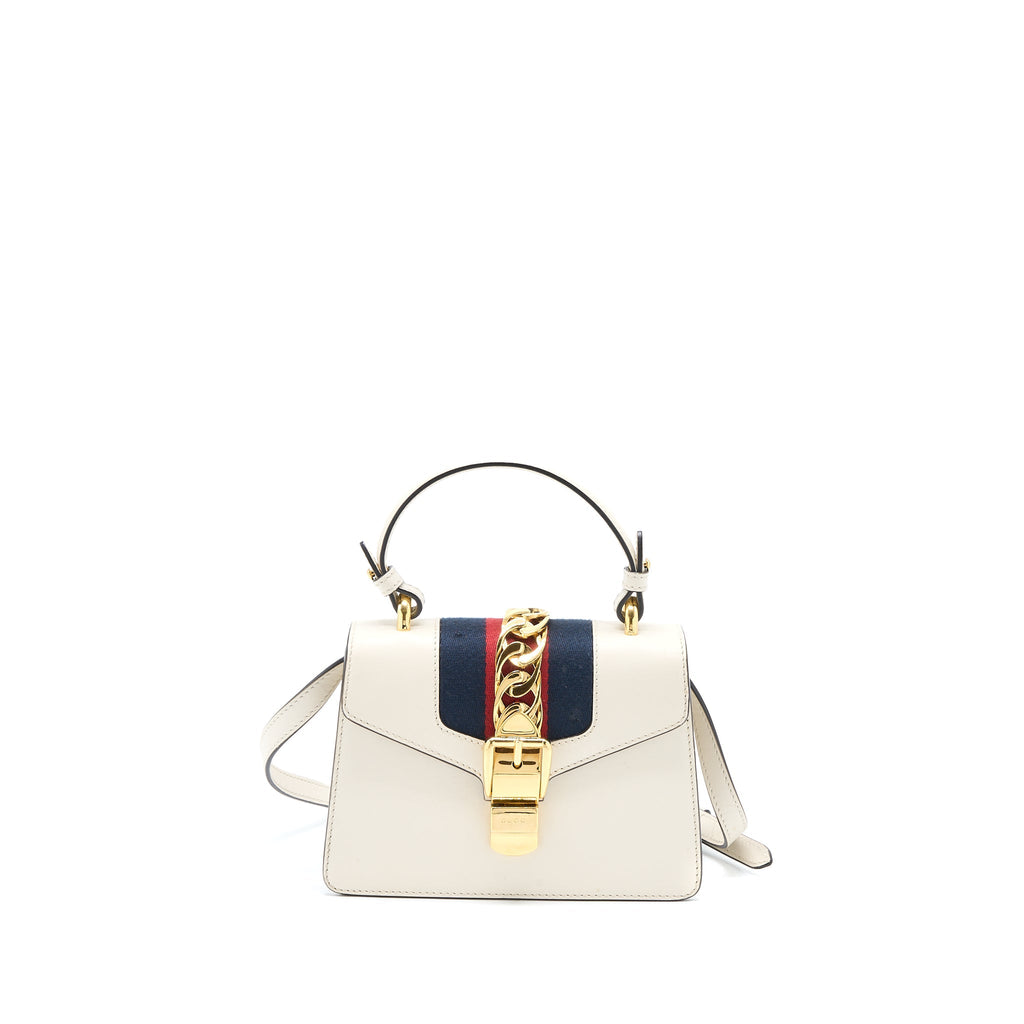 gucci-mini-top-handle-sylvie-bag-calfskin-white-ghw