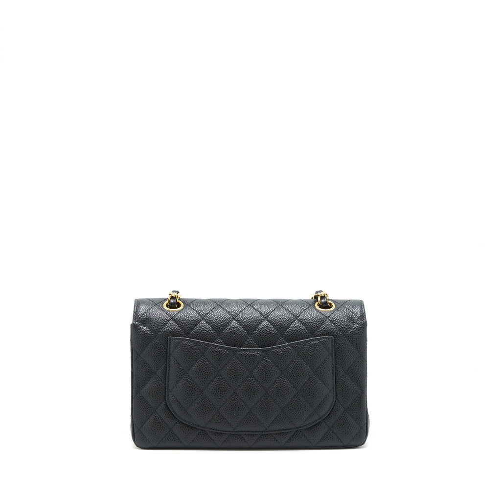 chanel-small-classic-double-flap-caviar-black-ghw