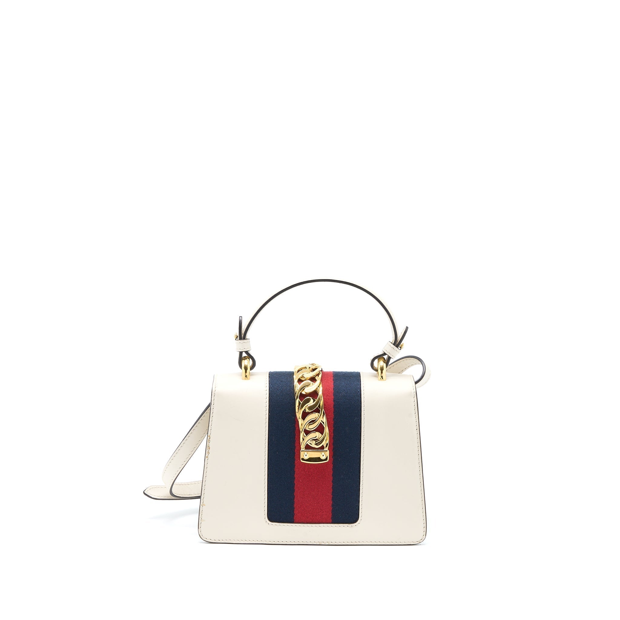 gucci-mini-top-handle-sylvie-bag-calfskin-white-ghw