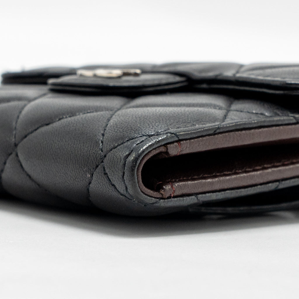 chanel-small-classic-flap-wallet-lambskin-black-shw