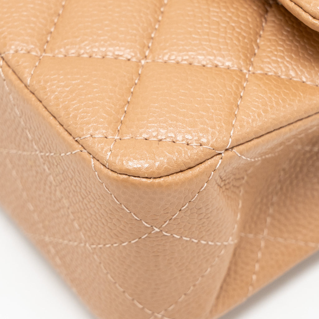 chanel-medium-classic-double-flap-bag-caviar-dark-beige-lghw