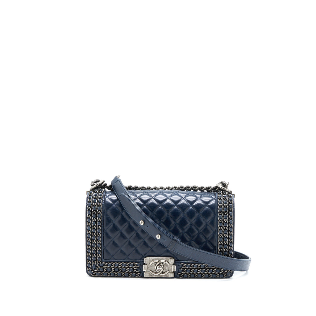 chanel-medium-boy-bag-limited-edition-with-chain-edge-aged-calfskin-navy-ruthenium-hardware