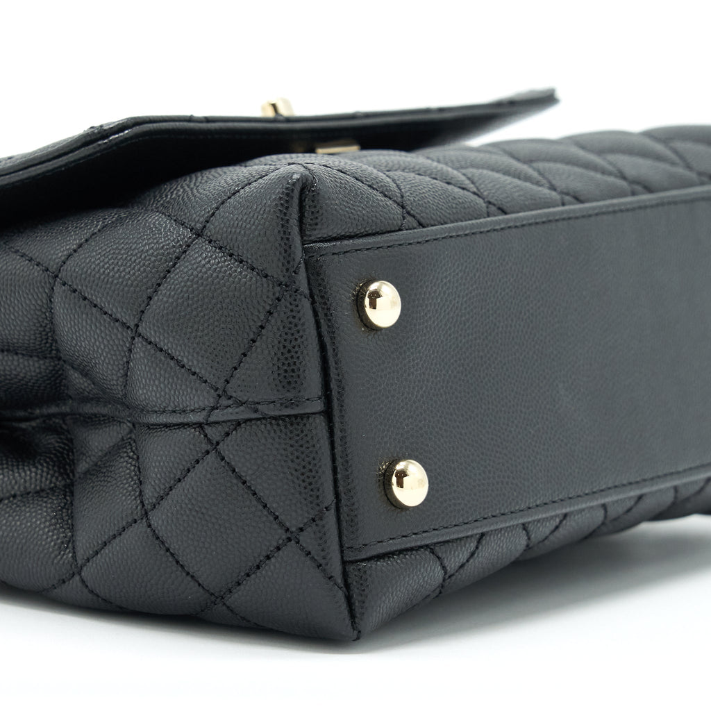 chanel-small-coco-handle-caviar-black-lghw-microchip-1