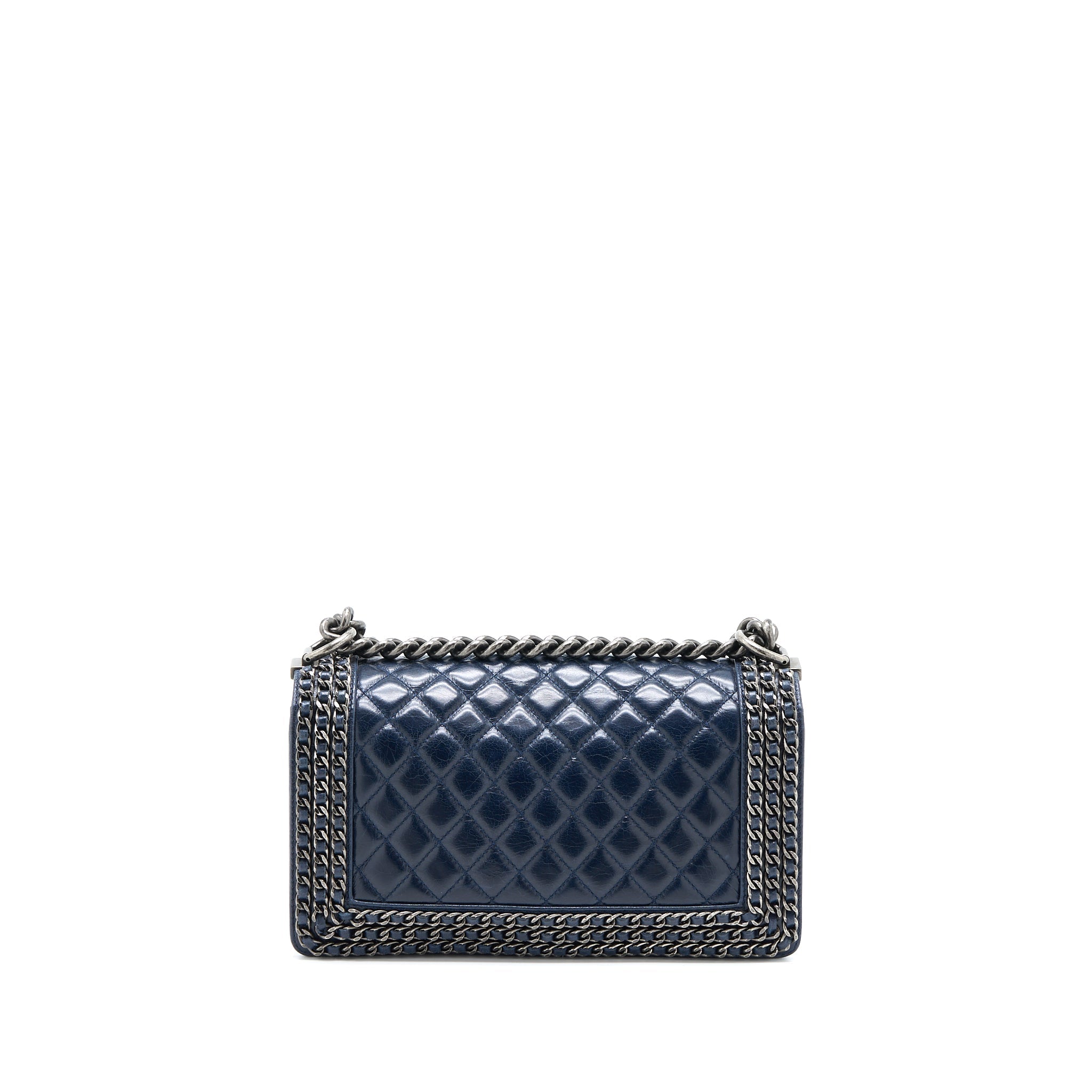 chanel-medium-boy-bag-limited-edition-with-chain-edge-aged-calfskin-navy-ruthenium-hardware