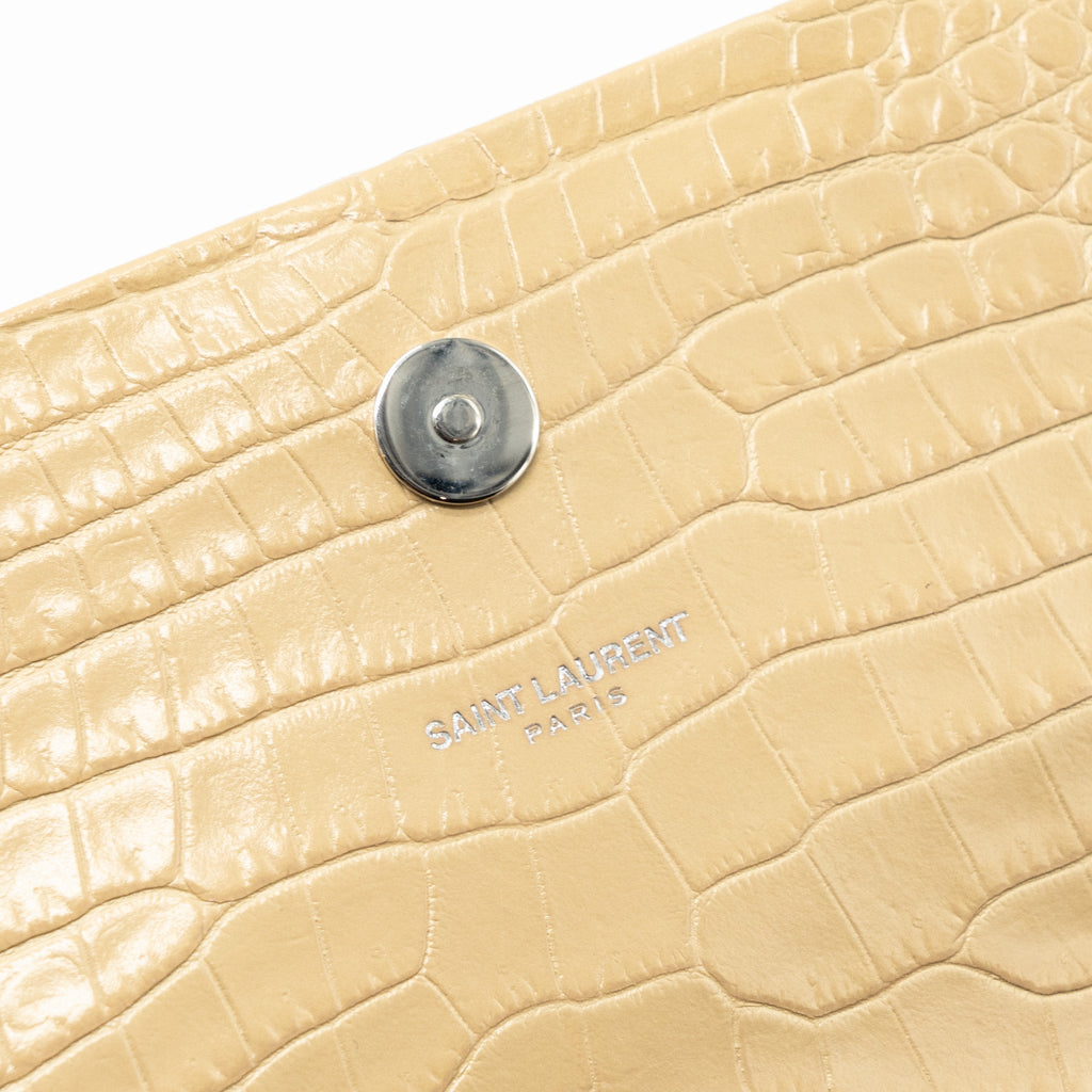 saint-laurent-kate-clutch-croc-embossed-leather-beige-shw