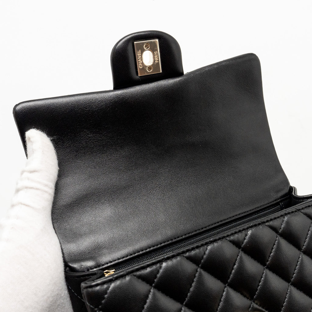 chanel-top-handle-mini-rectangular-flap-bag-with-lion-charm-lambskin-black-lghw-microchip