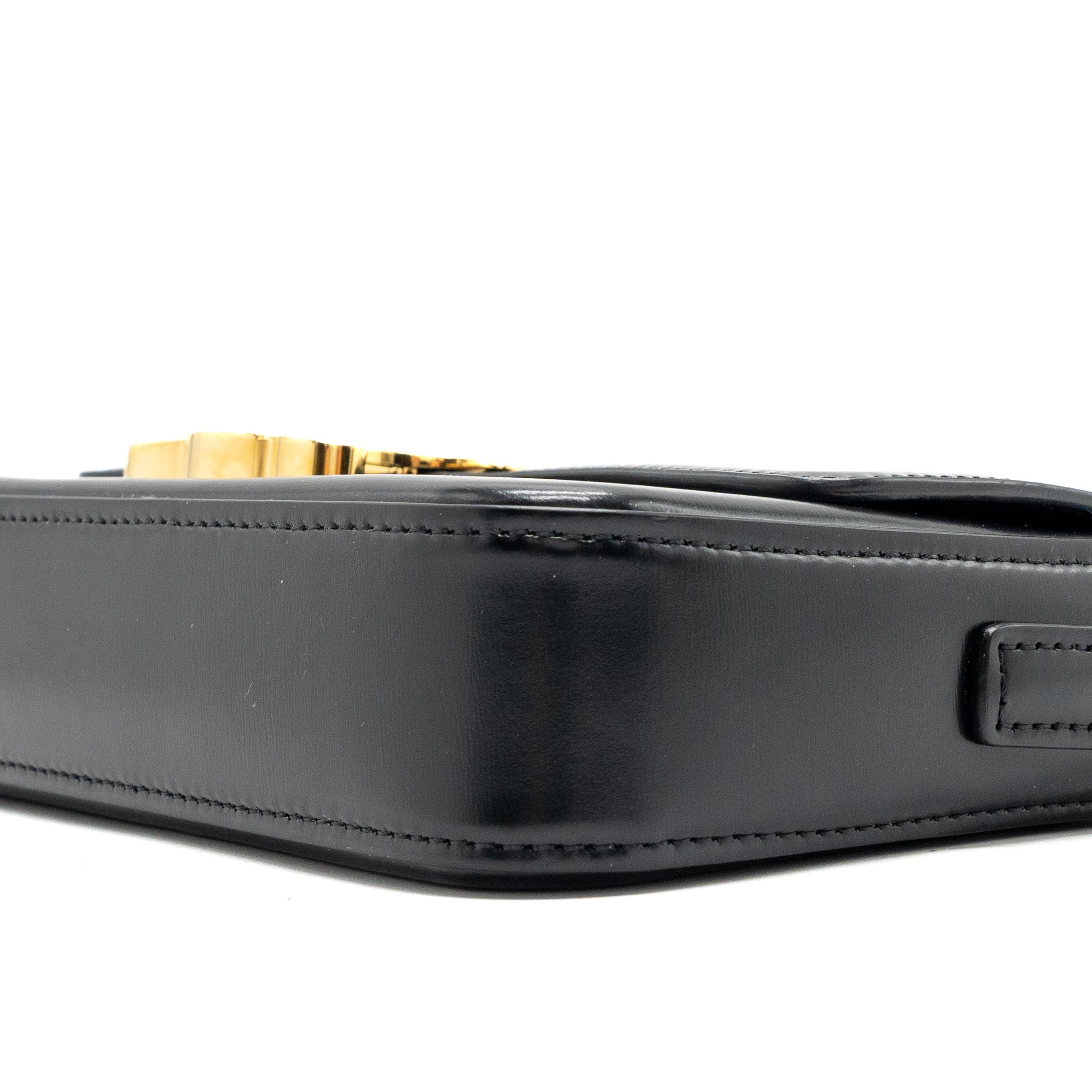 celine-triomphe-shoulder-bag-shiny-calfskin-black-ghw
