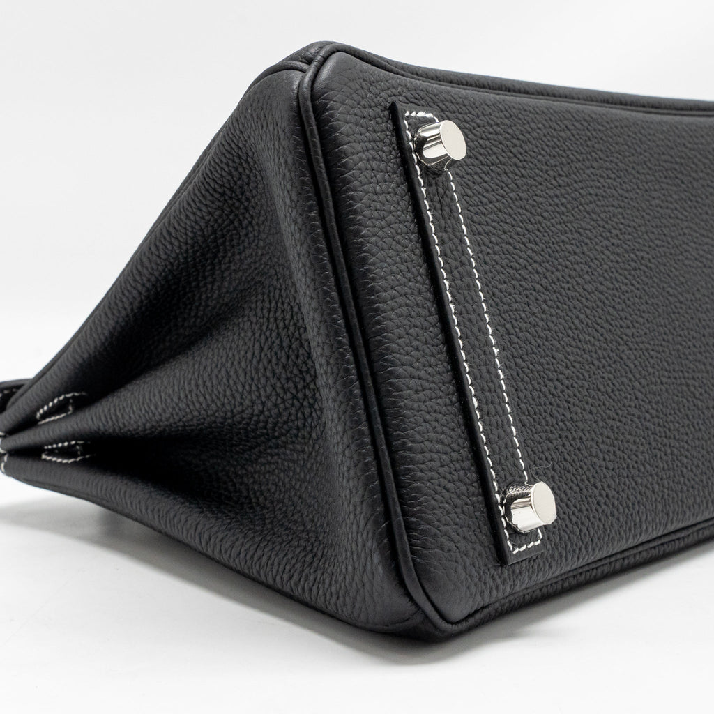 hermes-birkin-25-special-order-togo-black-white-stitching-brushed-shw-stamp-g