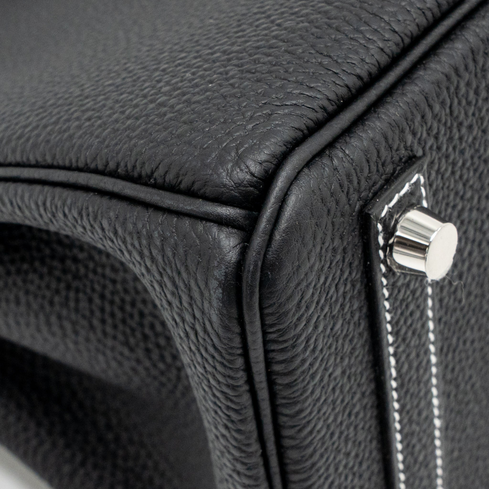 hermes-birkin-25-special-order-togo-black-white-stitching-brushed-shw-stamp-g