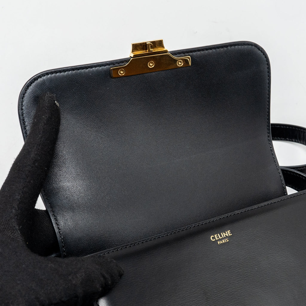 celine-teen-triomphe-bag-shiny-calfskin-black-ghw
