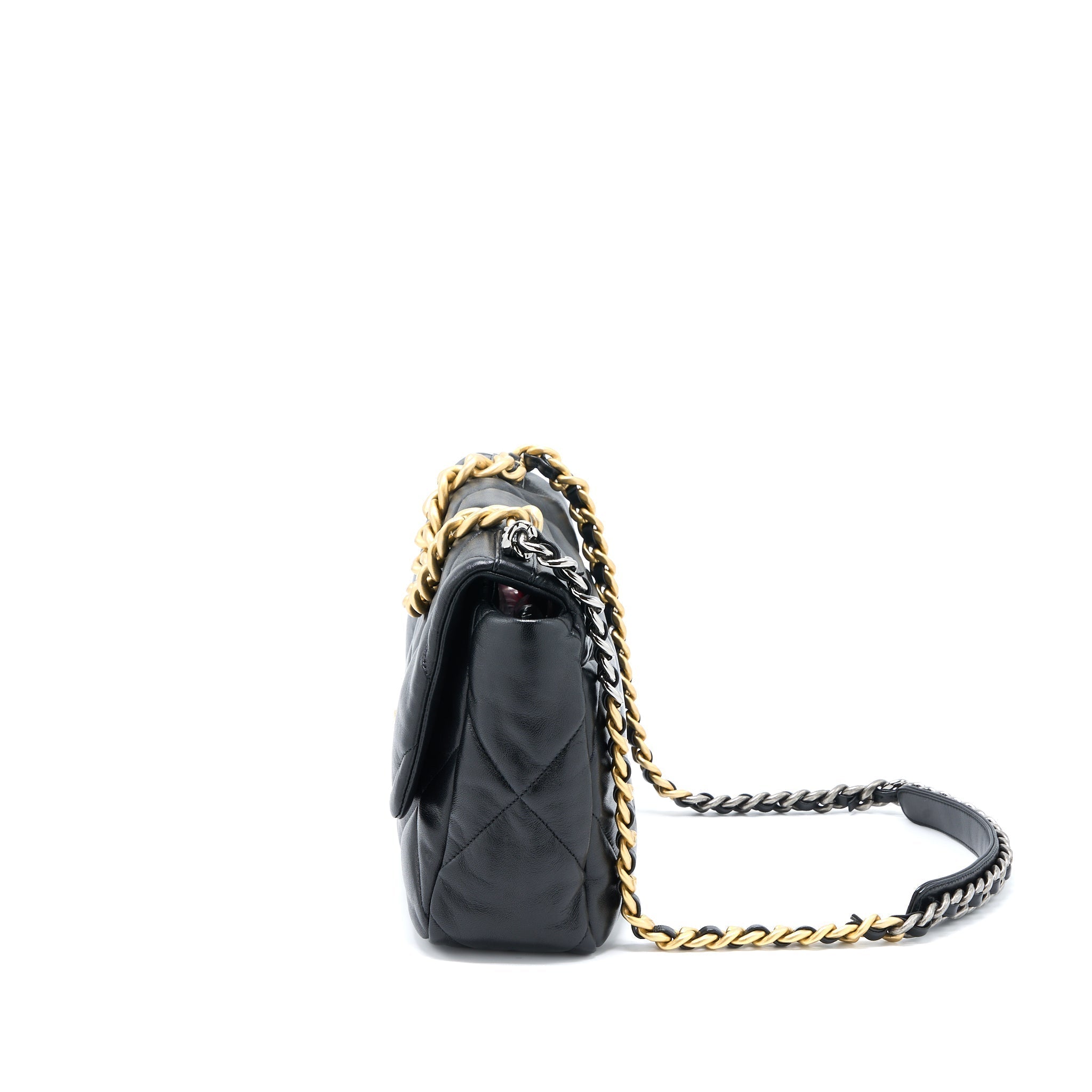 copy-of-chanel-medium-19-bag-lambskin-black-multicolour-hardware