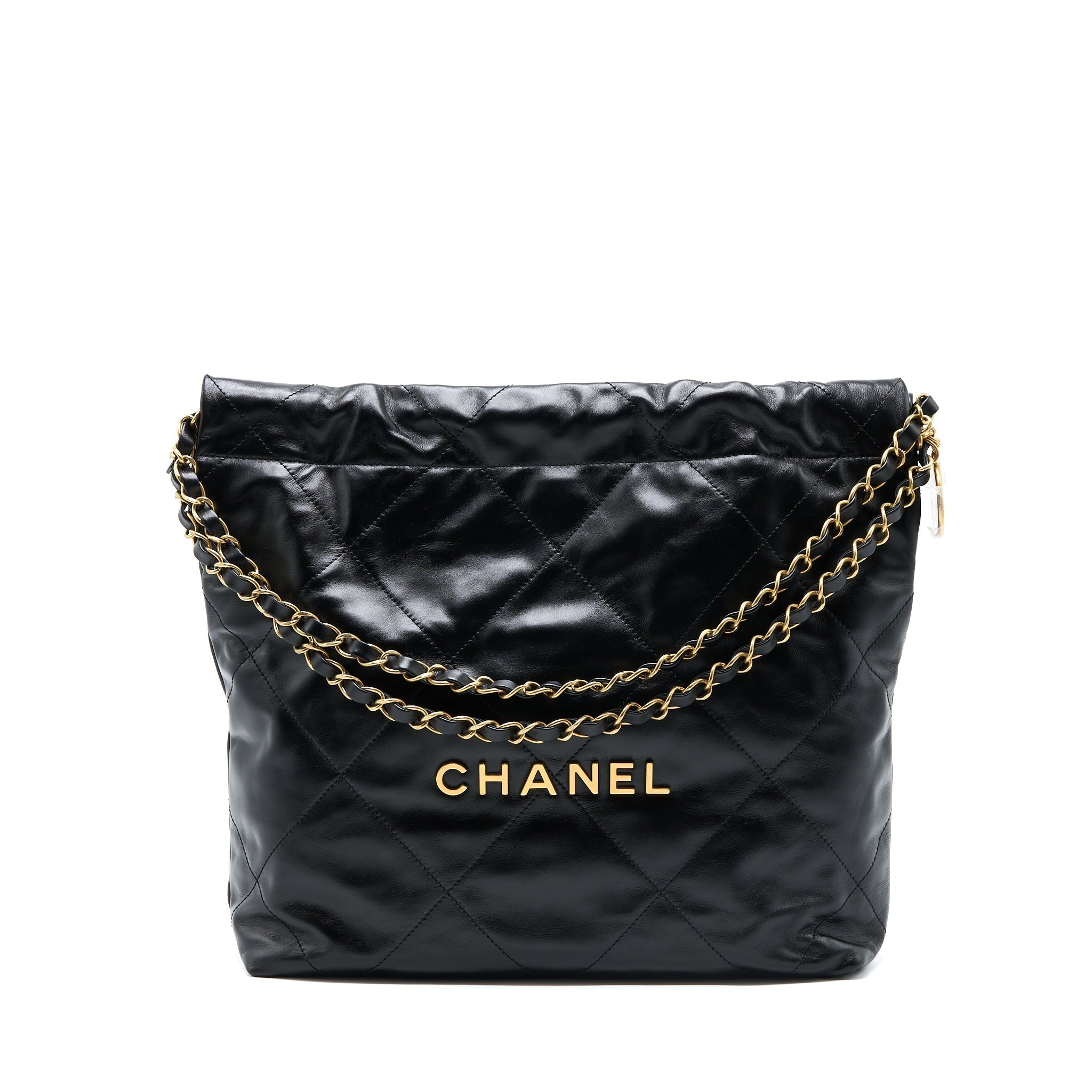 chanel-small-22-bag-calfskin-black-ghw-microchip