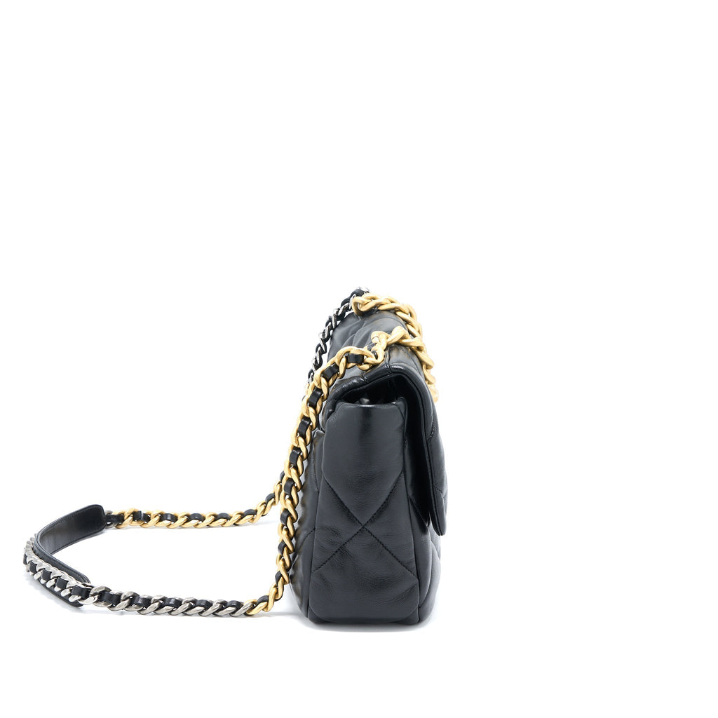 copy-of-chanel-medium-19-bag-lambskin-black-multicolour-hardware
