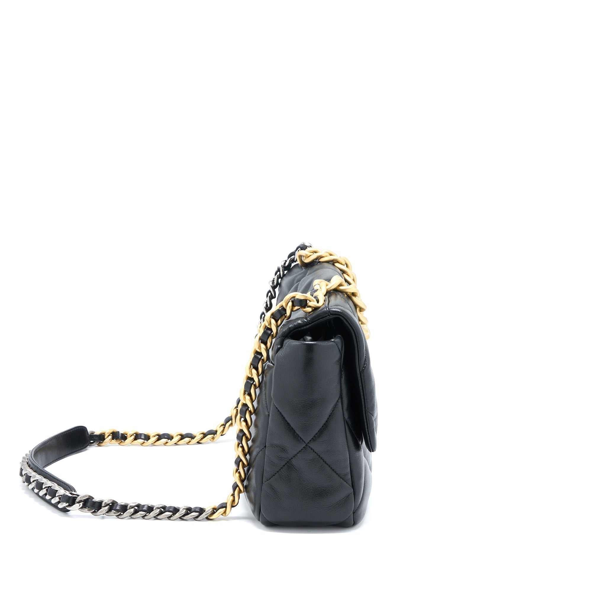 copy-of-chanel-medium-19-bag-lambskin-black-multicolour-hardware