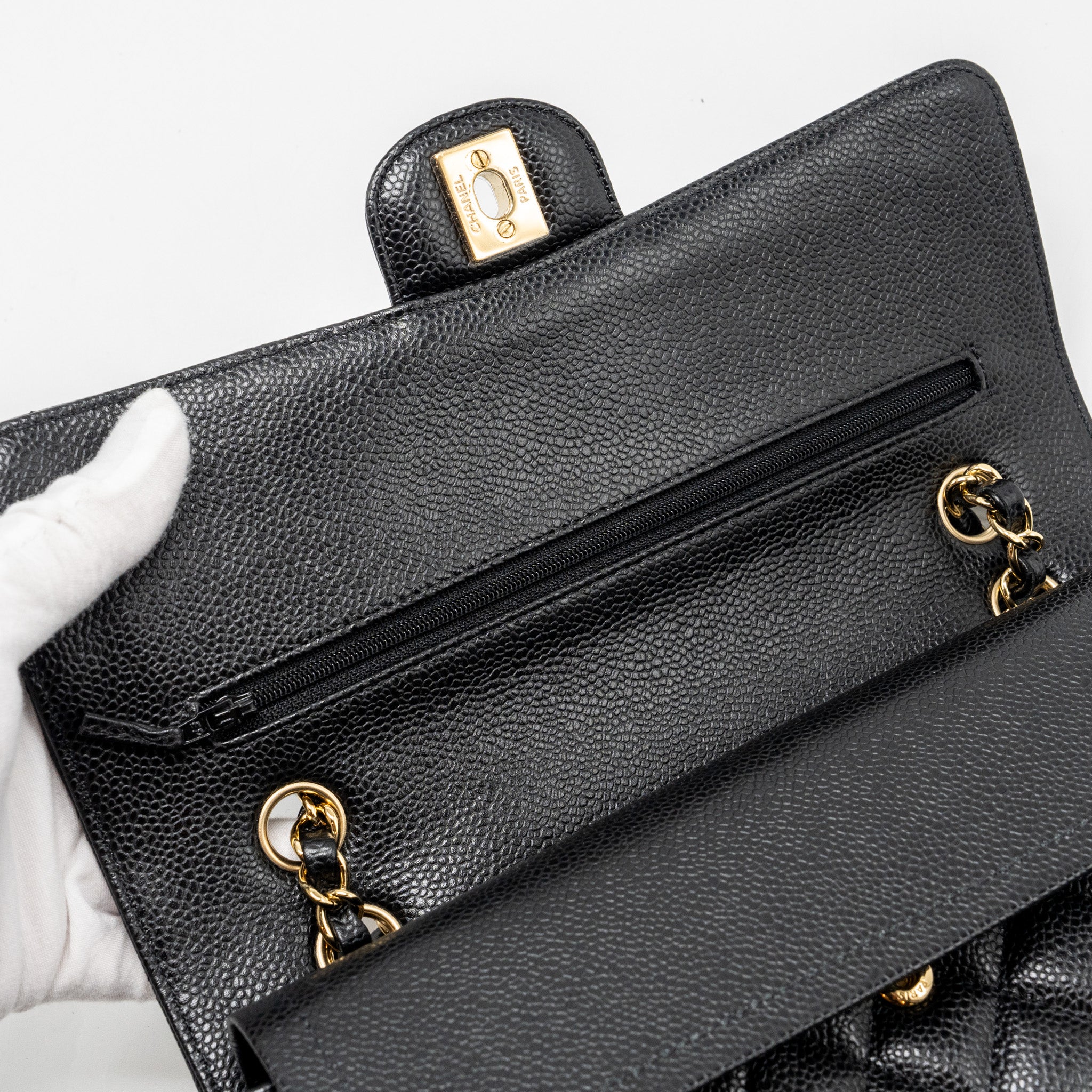 chanel-medium-classic-double-flap-bag-caviar-black-ghw-20