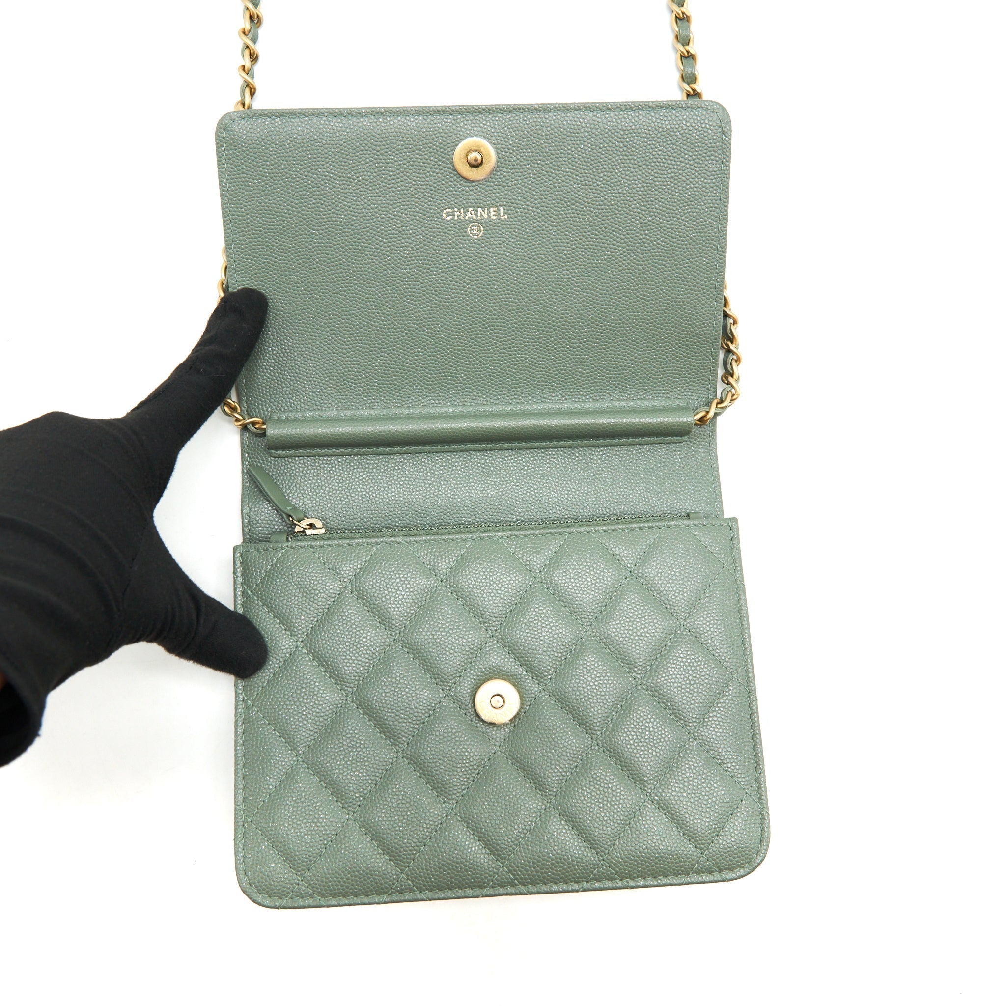 chanel-wallet-on-chain-square-caviar-green-ghw
