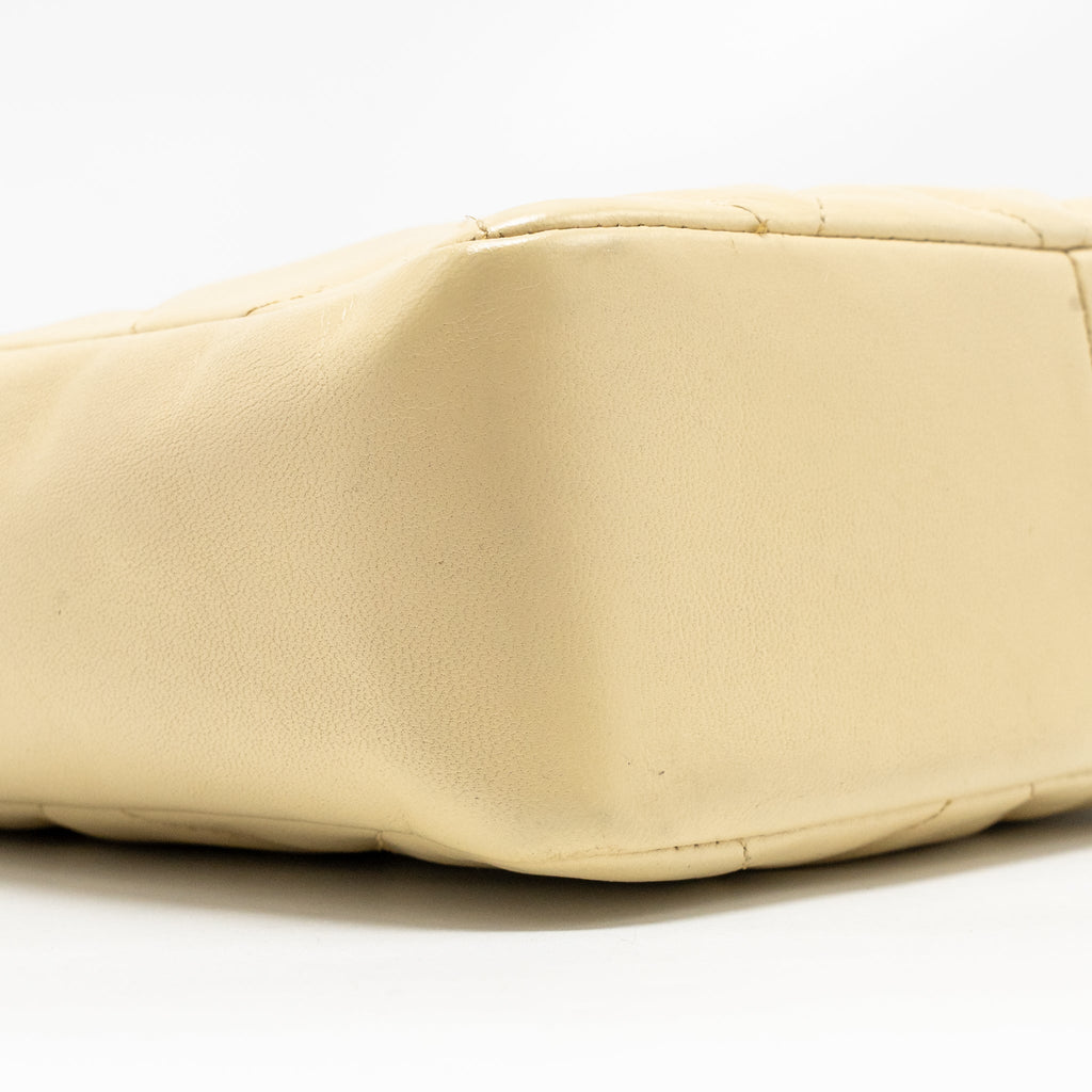 chanel-vintage-quilted-envelope-flap-bag-lambskin-beige-black-ghw