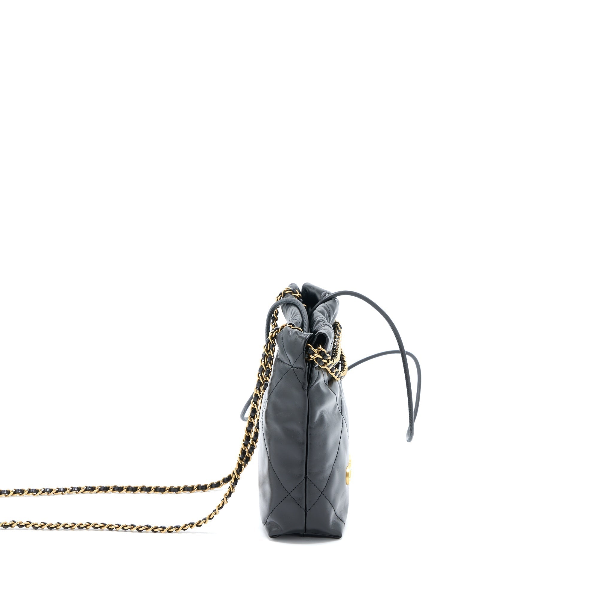 copy-of-chanel-mini-22-bag-shiny-calfskin-black-brushed-ghw-microchip
