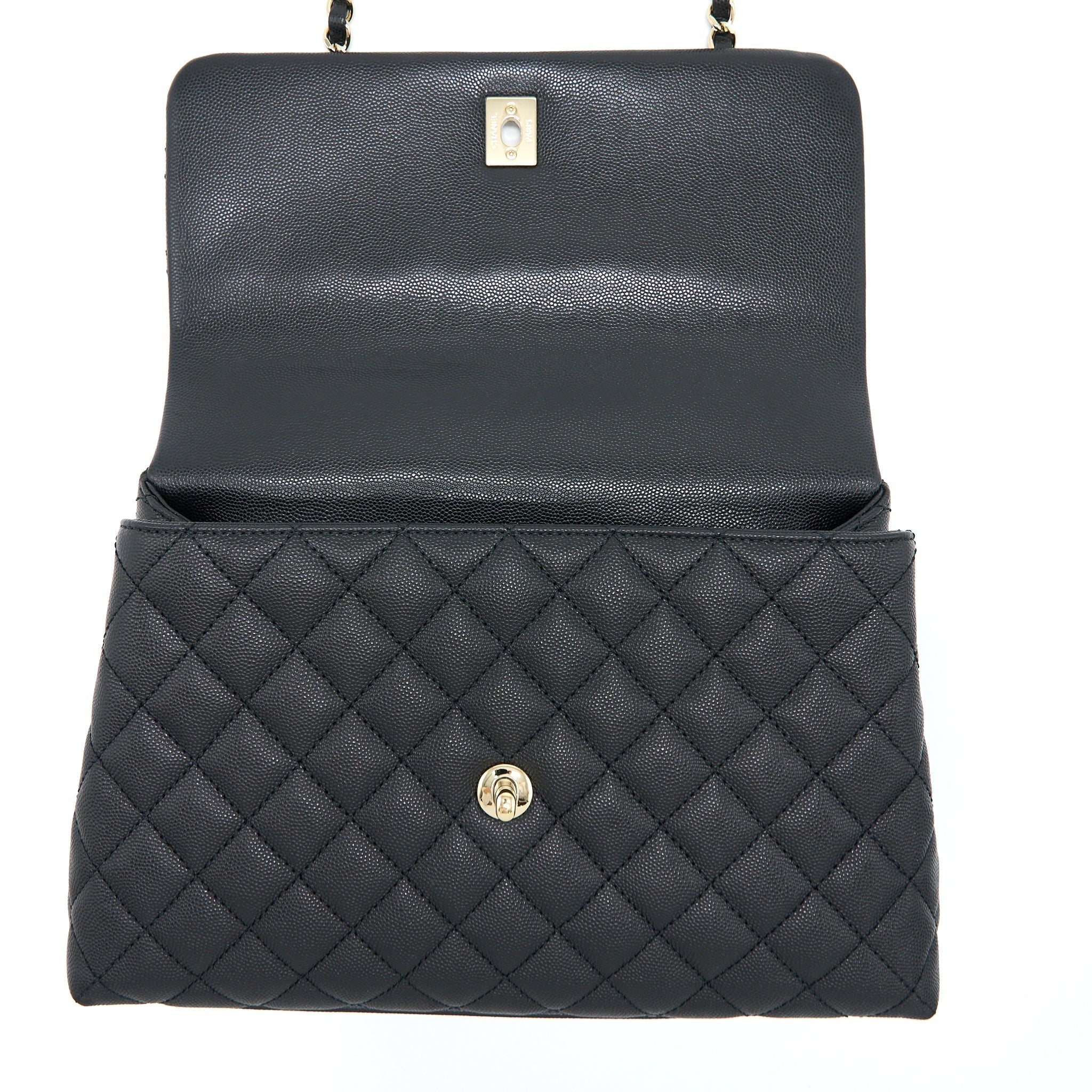 chanel-medium-coco-handle-caviar-black-lghw-1