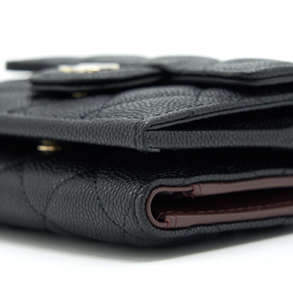chanel-small-compact-wallet-caviar-black-lghw