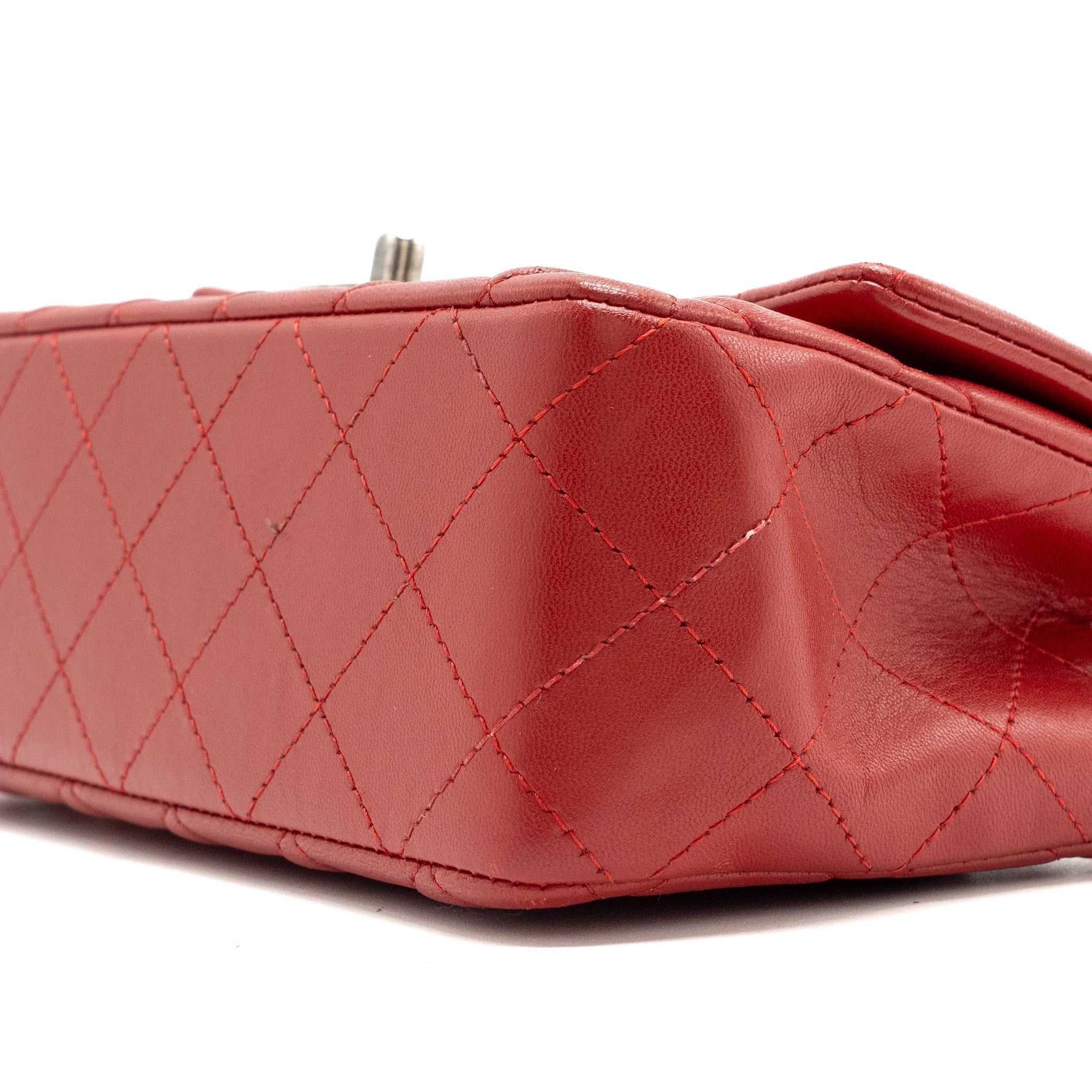 chanel-classic-mini-rectangular-flap-bag-lambskin-red-ruthenium-hardware