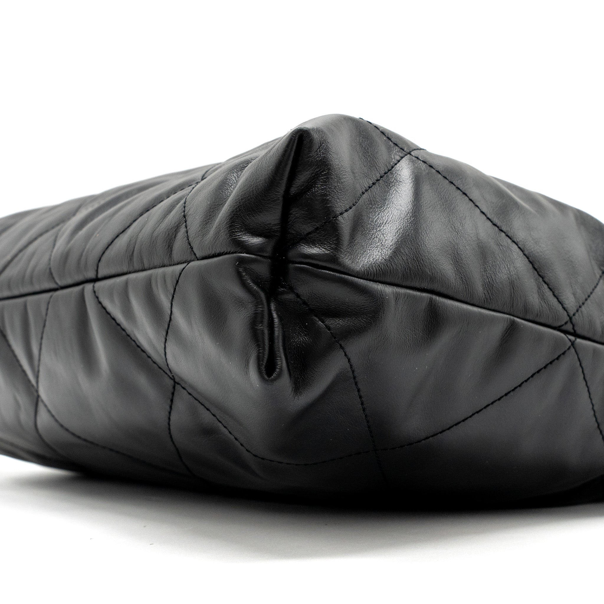 chanel-medium-22-bag-calfskin-leather-black-ghw-microchip-copy