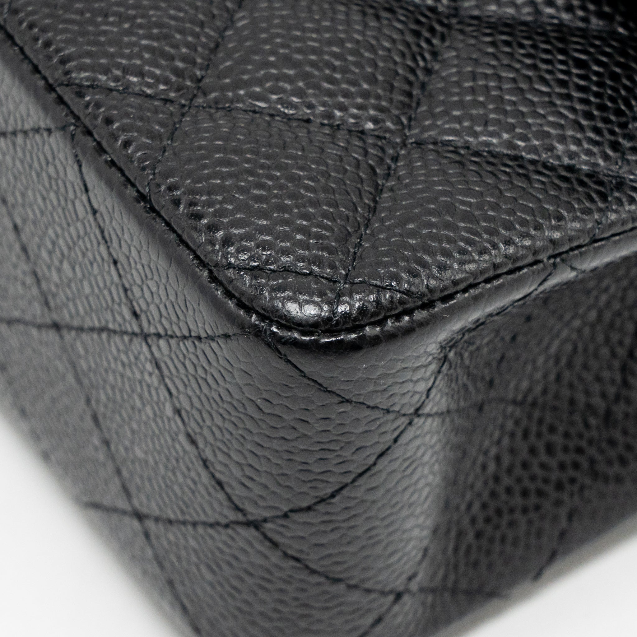 chanel-small-classic-double-flap-bag-caviar-black-shw-copy