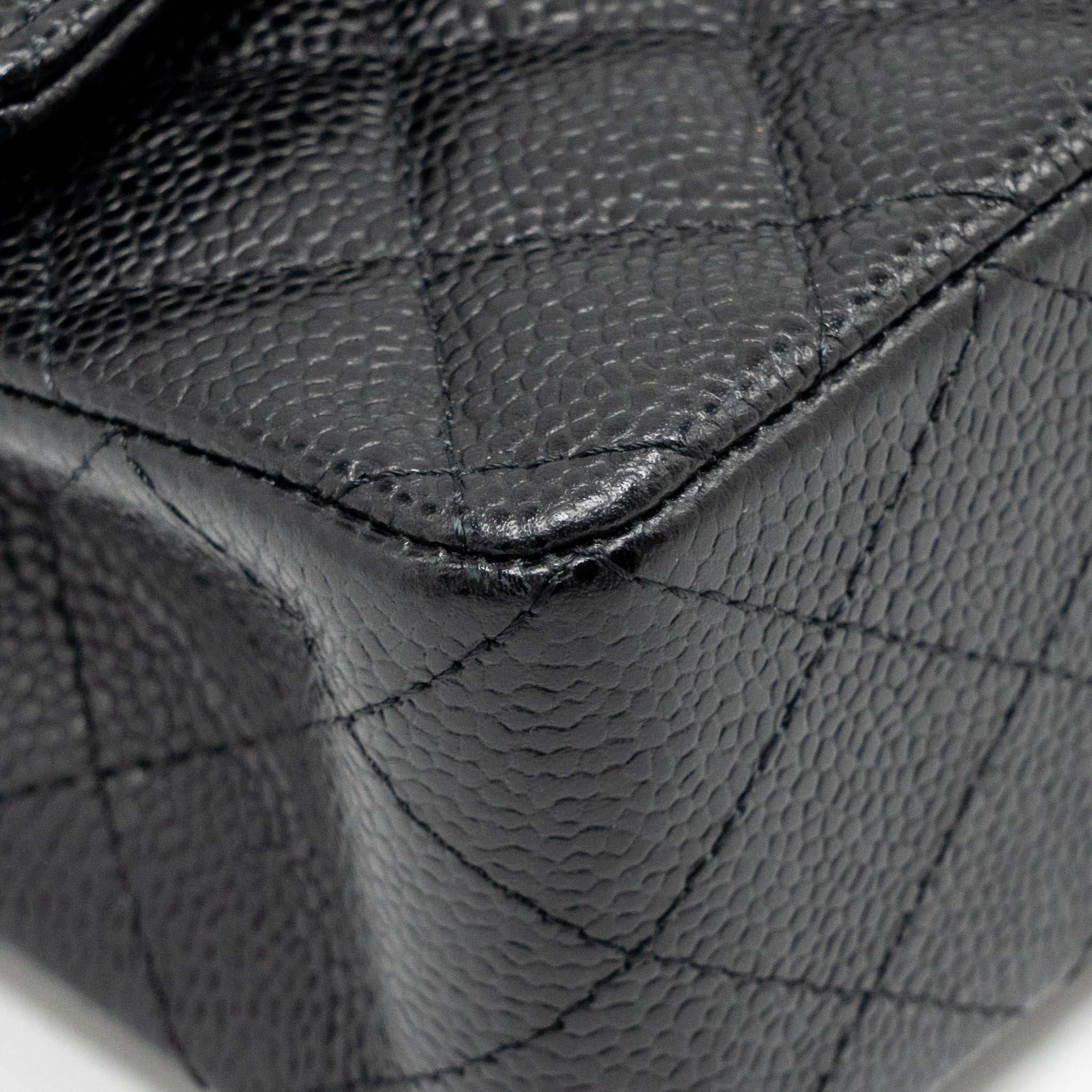 chanel-small-classic-double-flap-bag-caviar-black-shw-copy