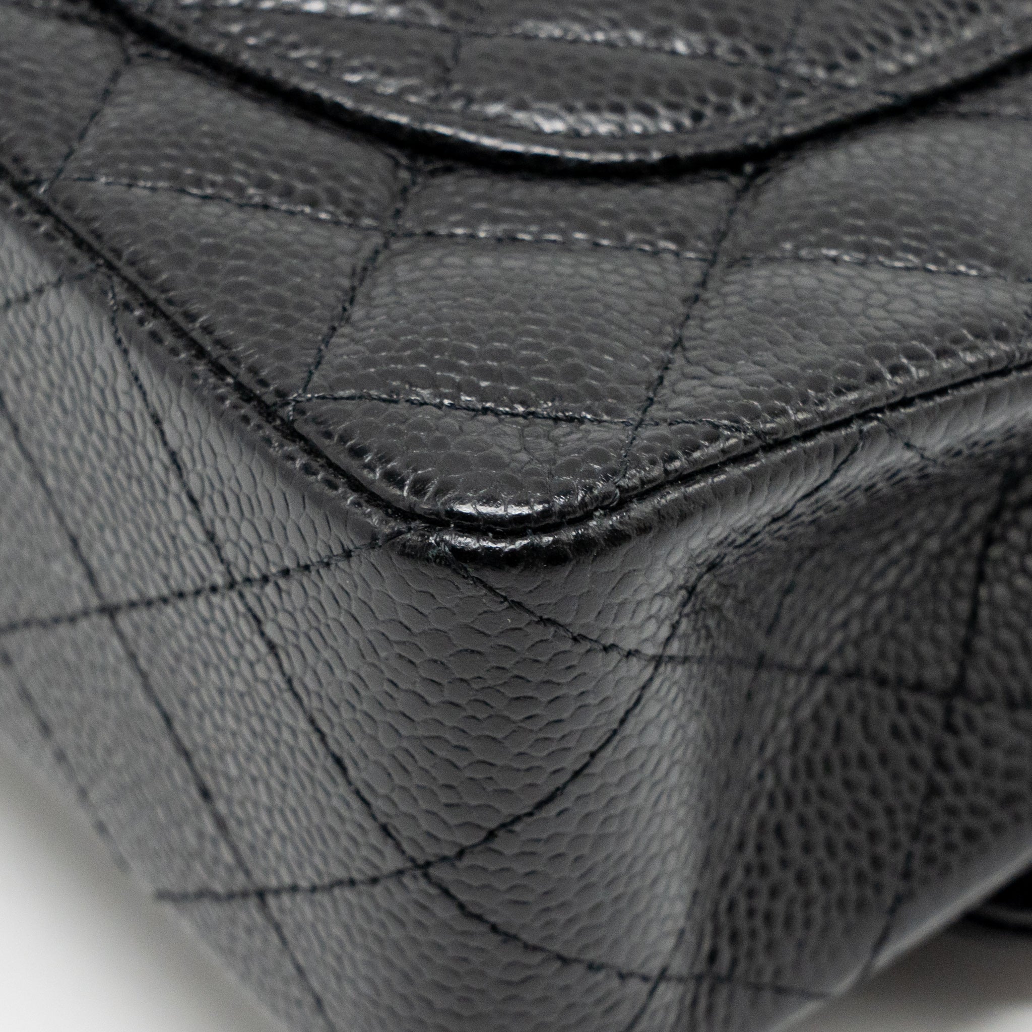 chanel-small-classic-double-flap-bag-caviar-black-shw-copy