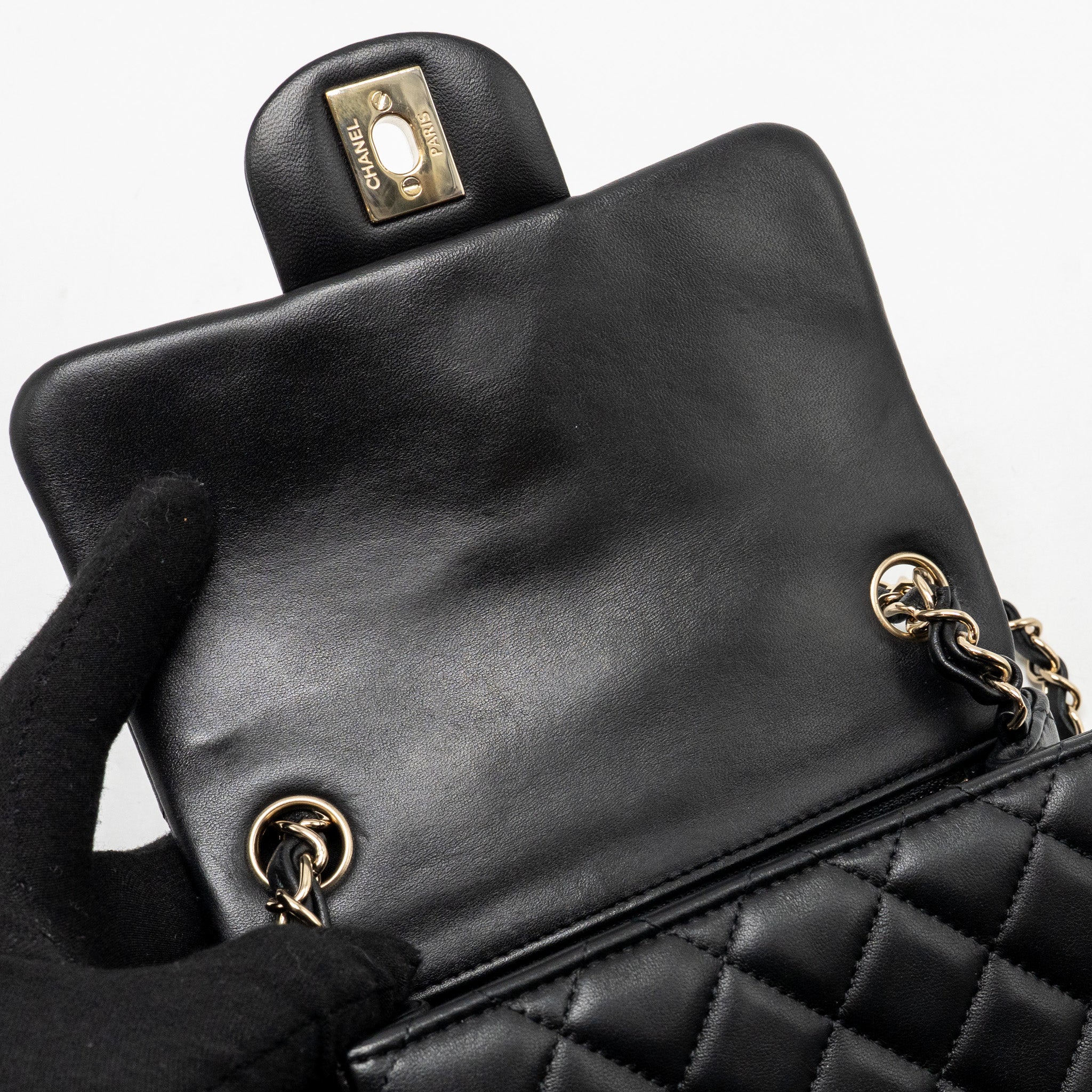 chanel-mini-square-flap-bag-lambskin-black-ghw-1