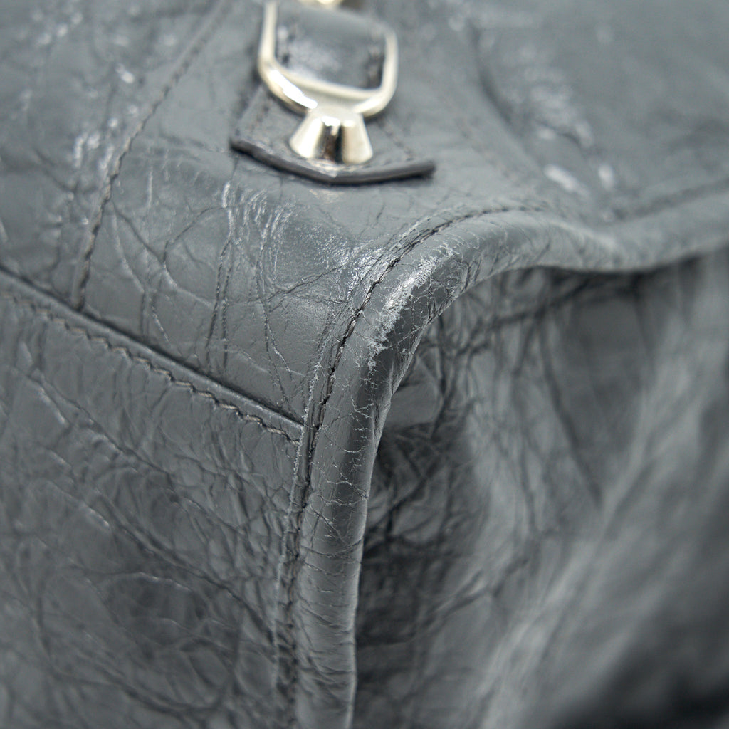 balenciaga-medium-giant-city-bag-grey-with-shw