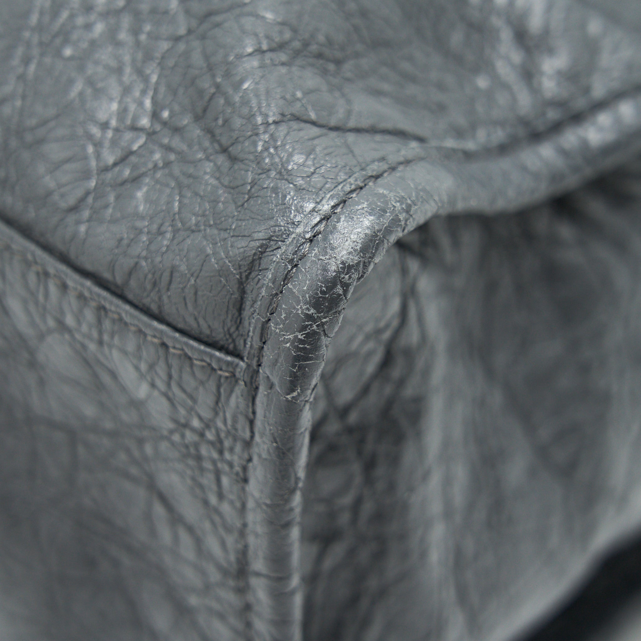 balenciaga-medium-giant-city-bag-grey-with-shw