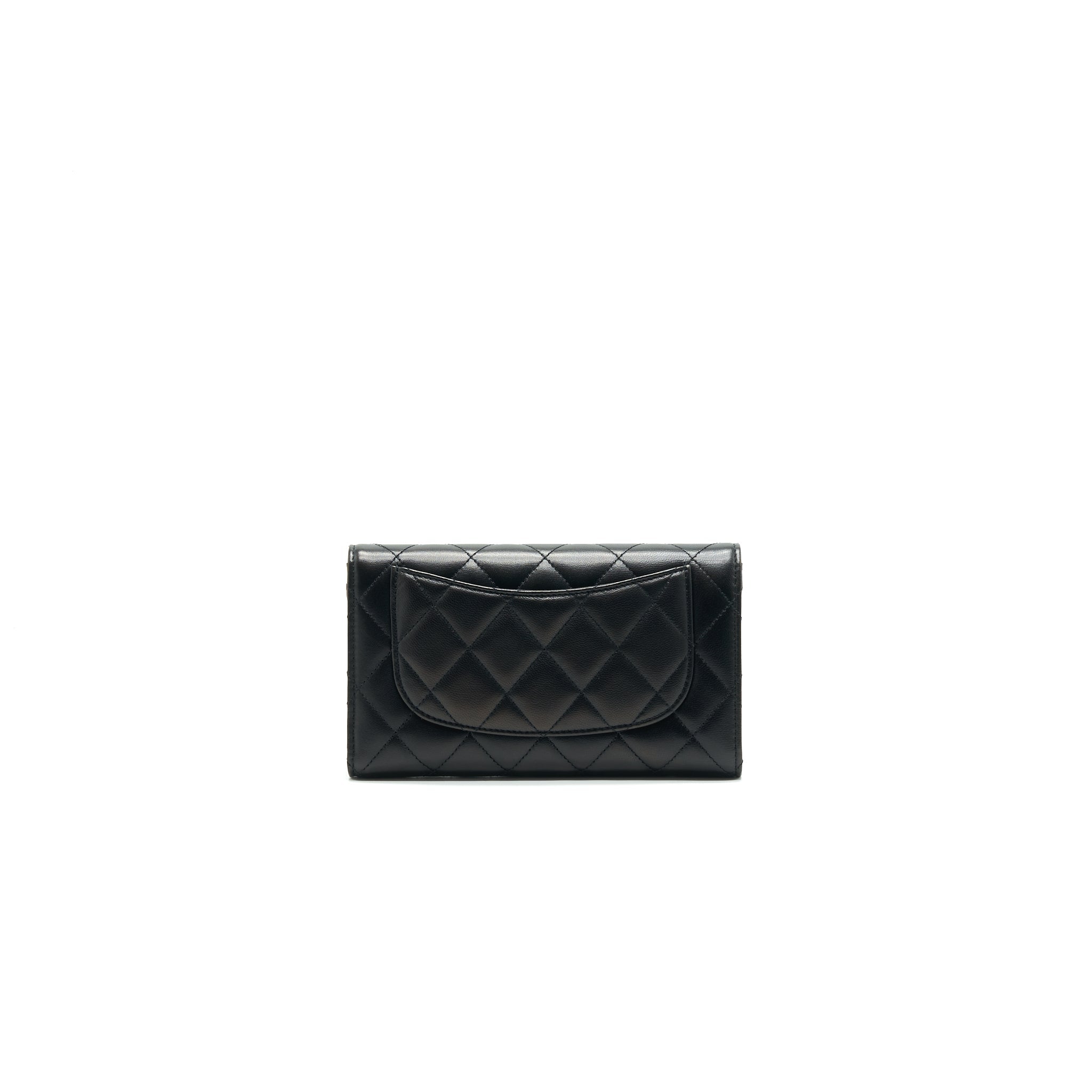 chanel-classic-flap-wallet-lambskin-black-shw