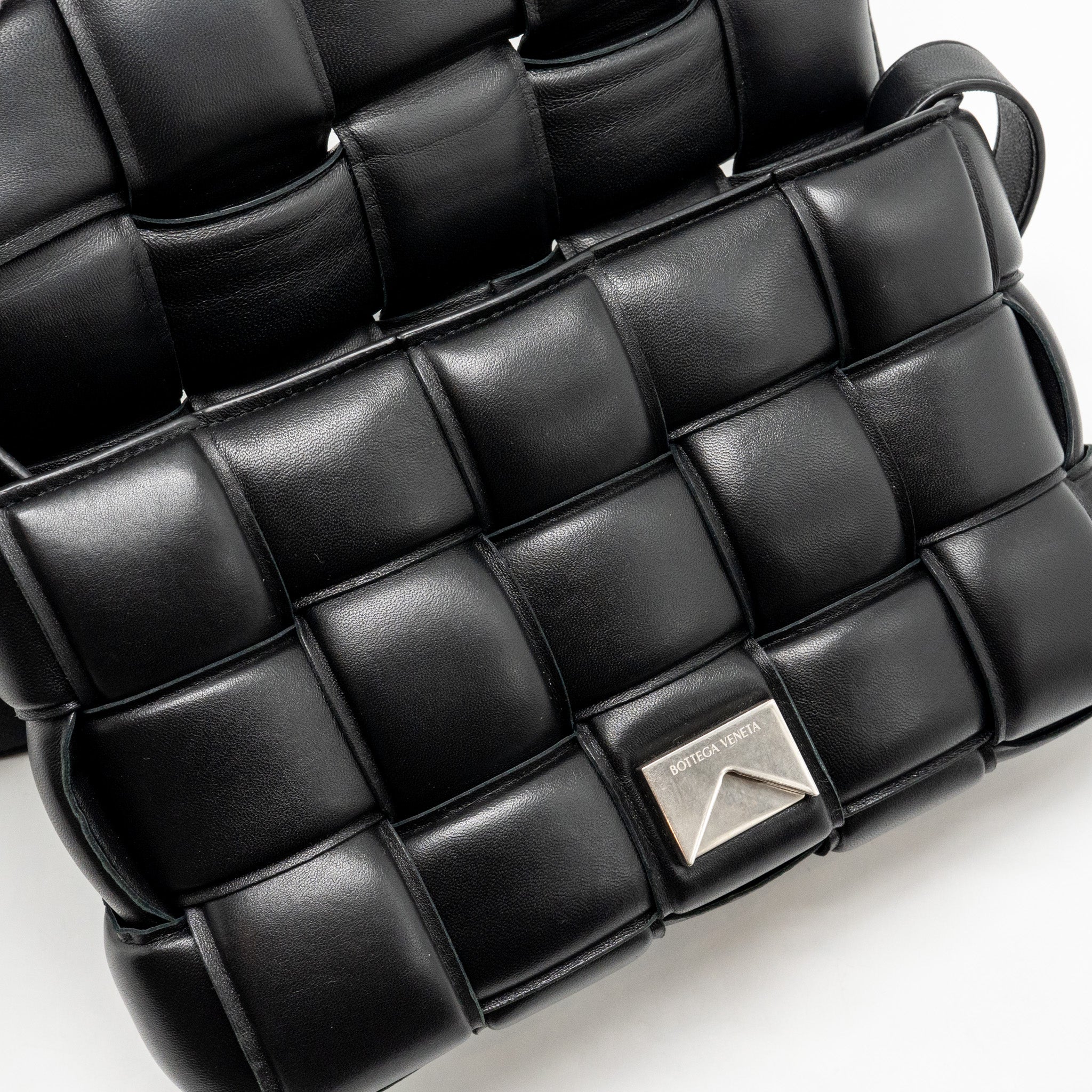bottega-veneta-padded-cassette-lambskin-black-shw