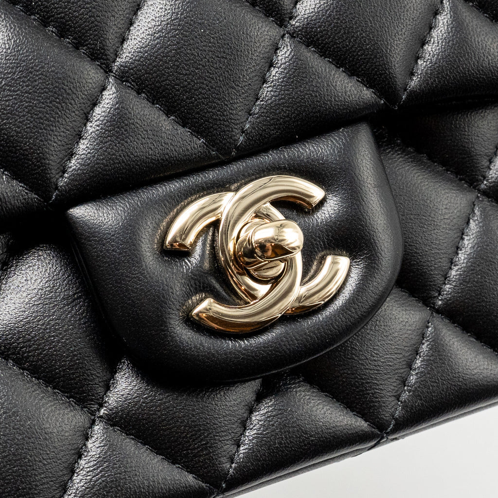 chanel-top-handle-mini-rectangular-flap-bag-lambskin-black-lghwmicrochip-4