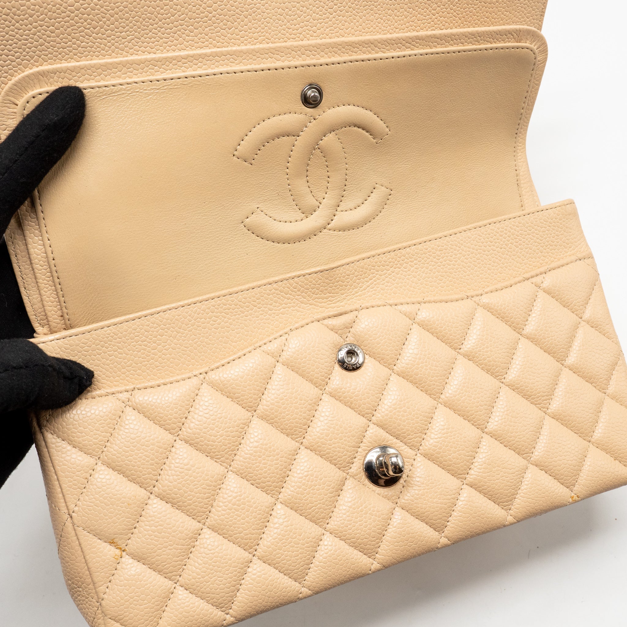 chanel-medium-classic-double-flap-bag-caviar-beige-shw-1
