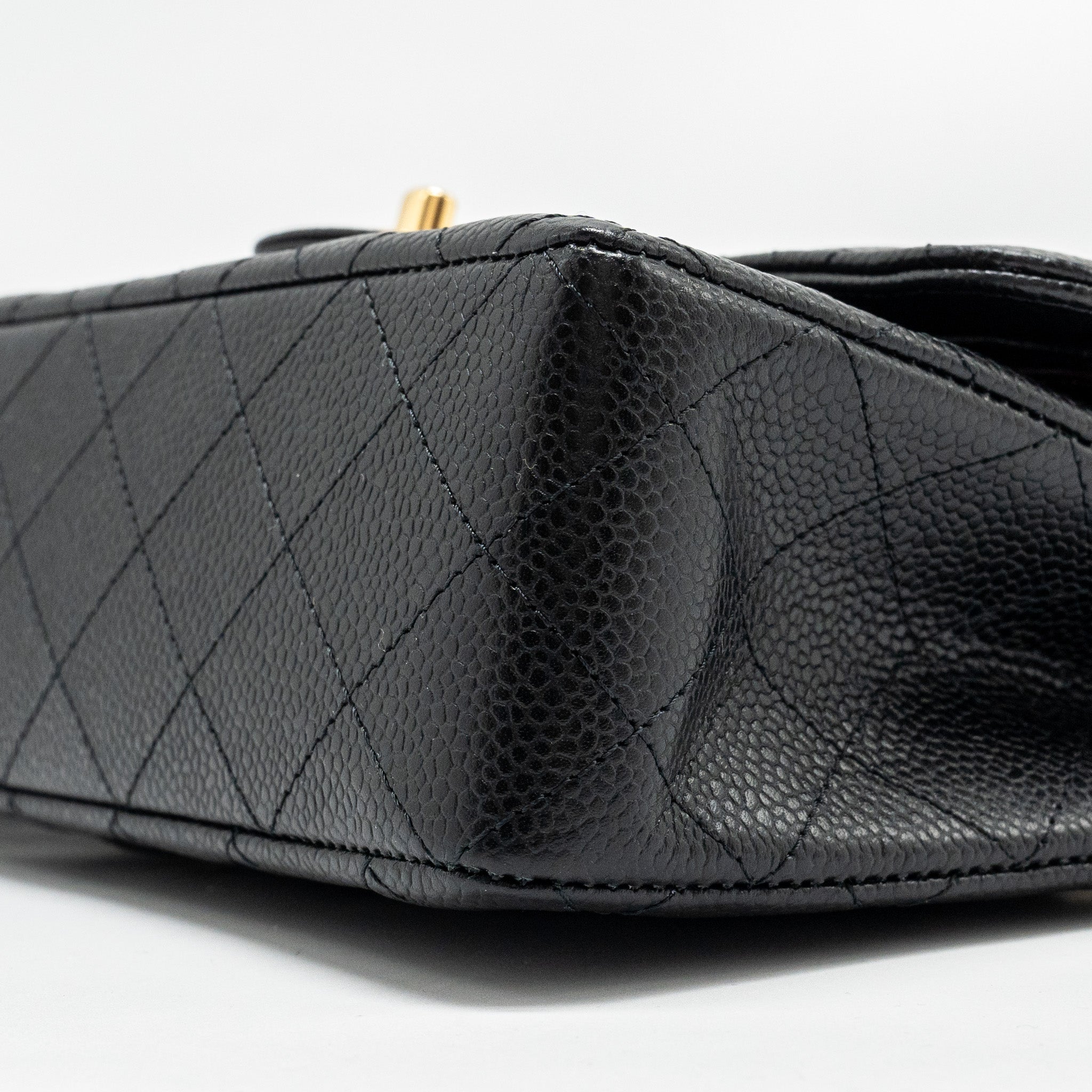 chanel-small-classic-double-flap-bag-caviar-black-ghwmicrochip-3