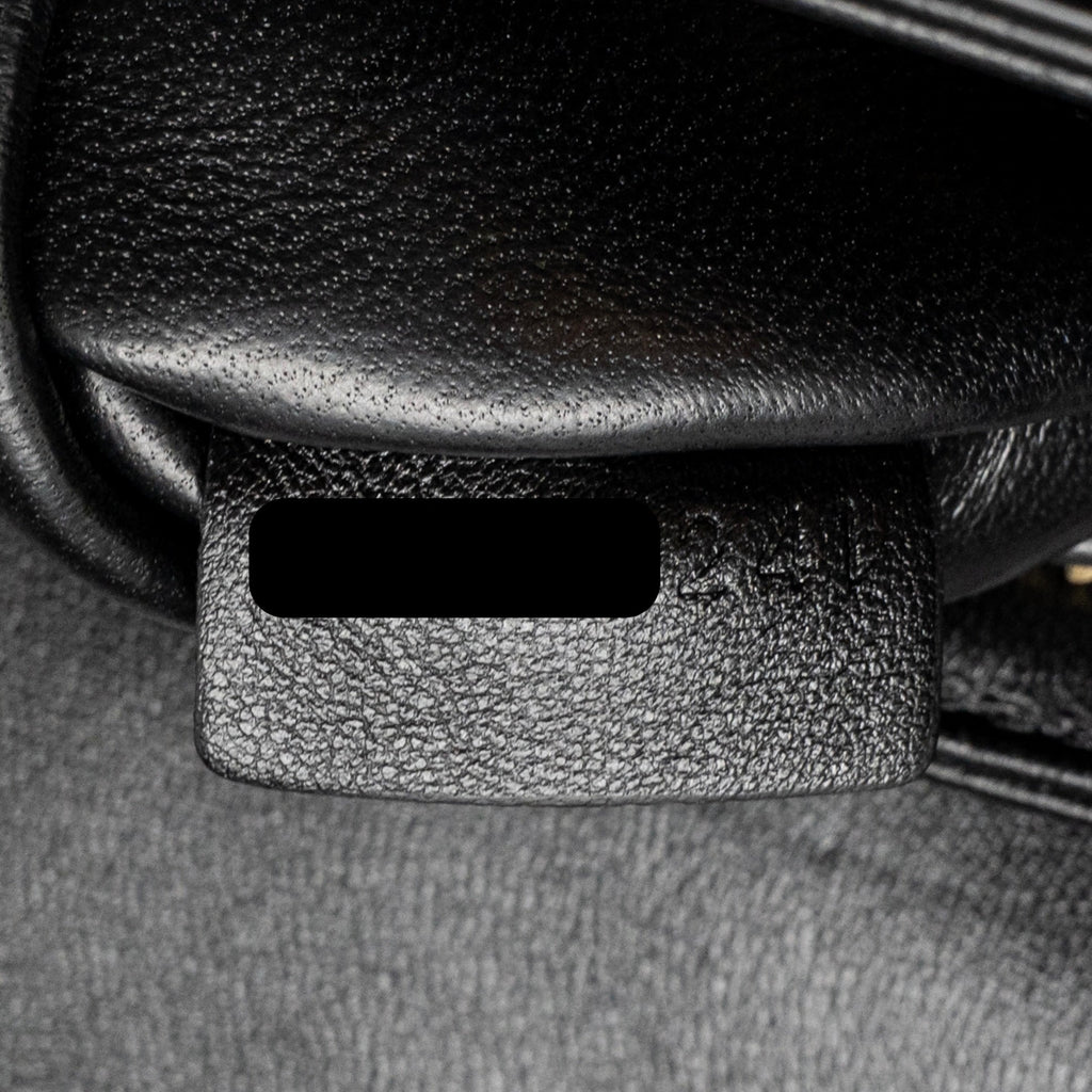 celine-teen-triomphe-bag-triomphe-canvas-calfskin-black-white-ghw