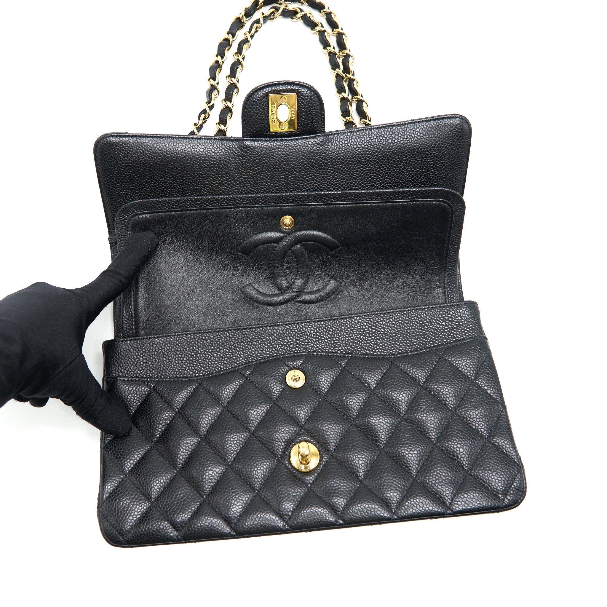 chanel-medium-classic-double-flap-bag-caviar-black-ghw-1