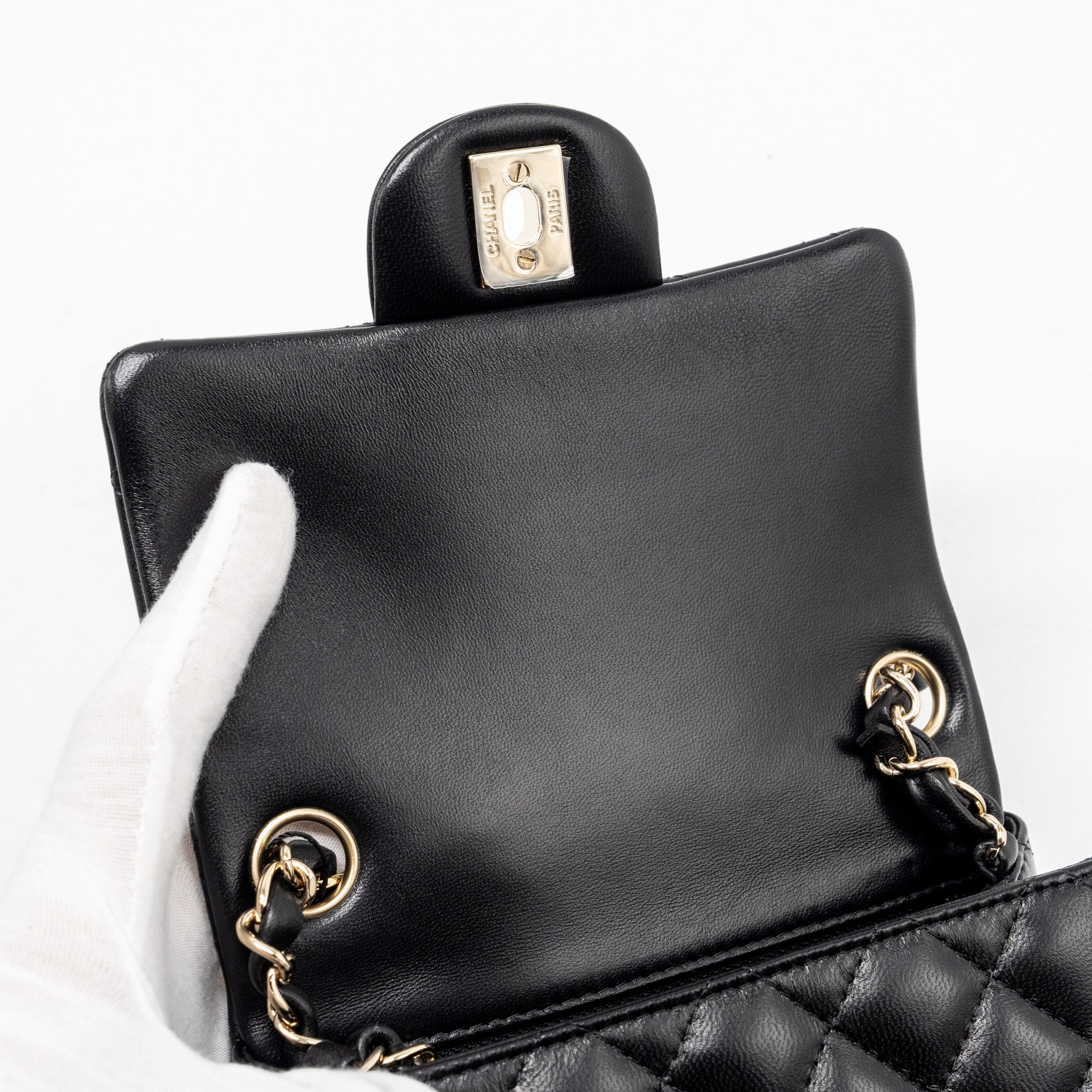 chanel-mini-square-flap-bag-lambskin-black-lghw-microchip-copy-1