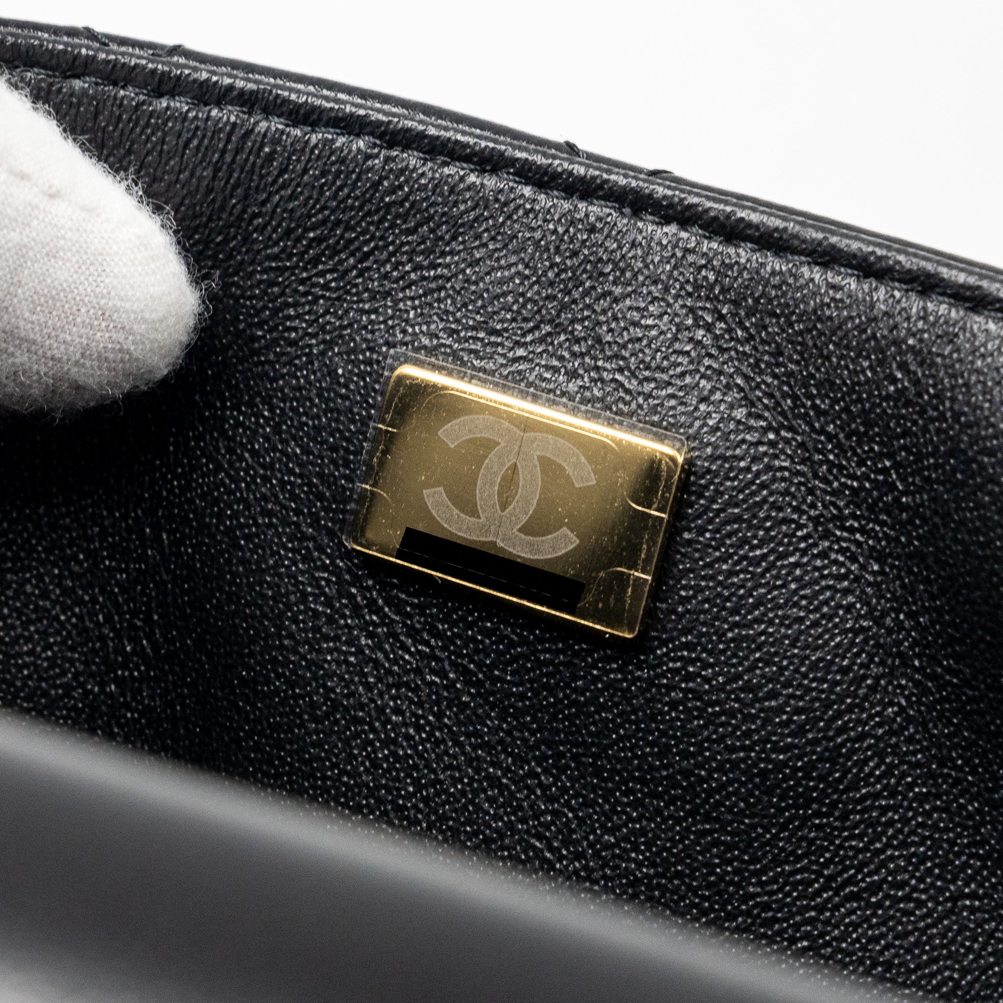 chanel-mini-square-flap-bag-lambskin-black-lghw-microchip-copy-1