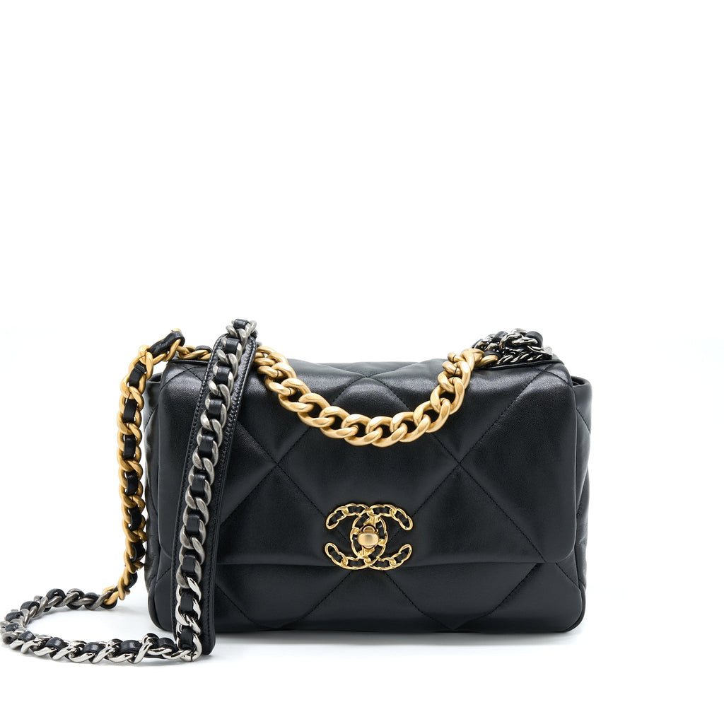 chanel-small-19-bag-lambskin-black-multicolour-hardware-microchip