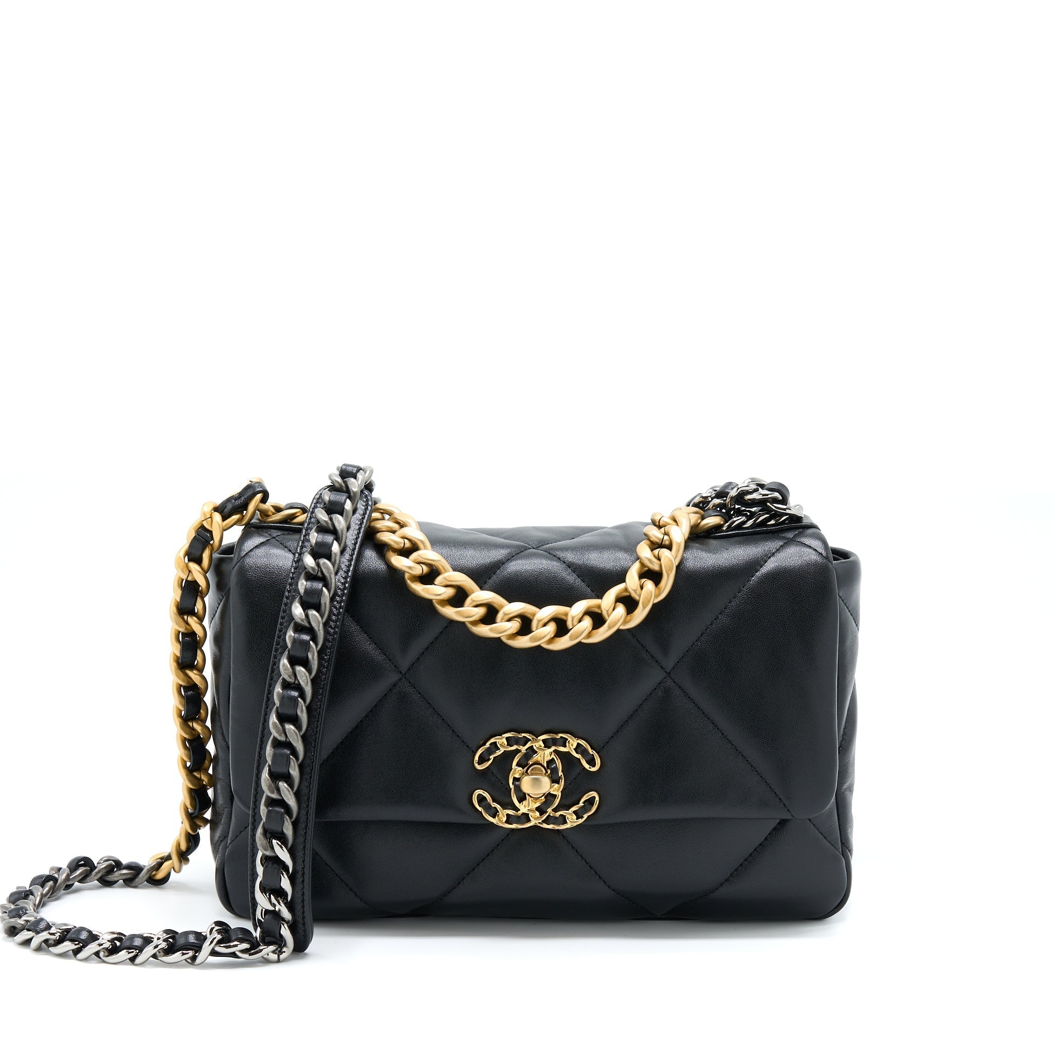 chanel-small-19-bag-lambskin-black-multicolour-hardware-microchip