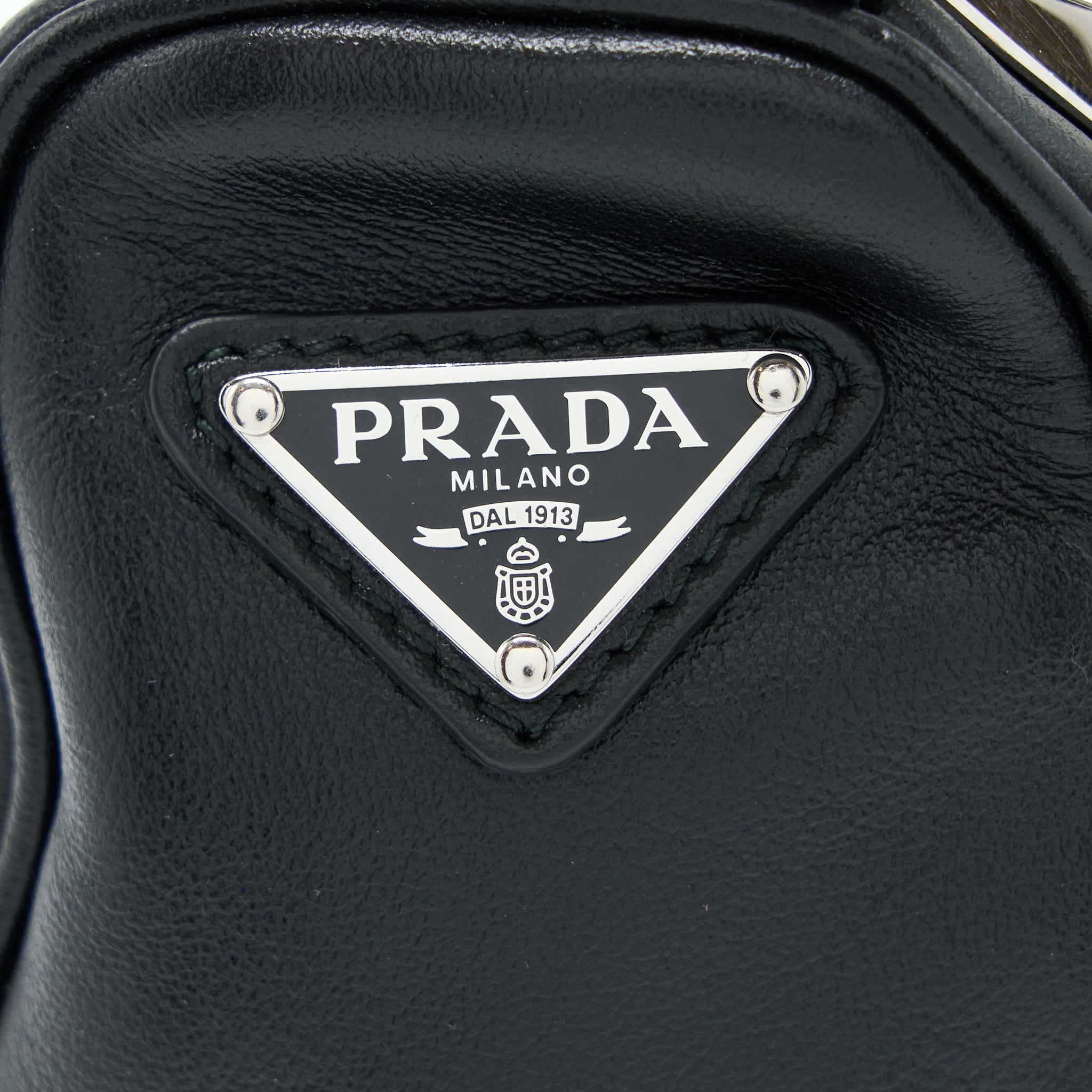 prada-triangle-leather-shoulder-bag-black-shw