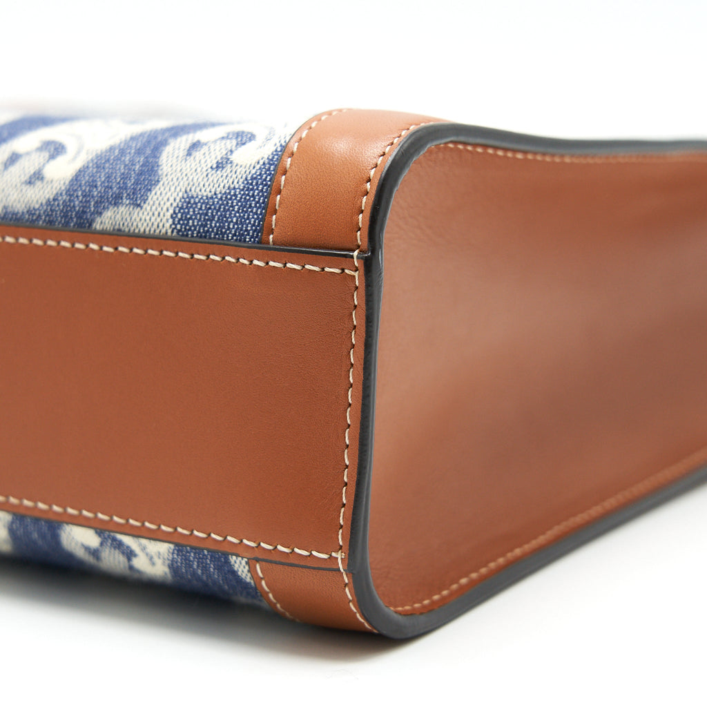celine-small-vertical-cabas-celine-in-maillon-triomphe-jacquard-and-calfskin-navy-tan