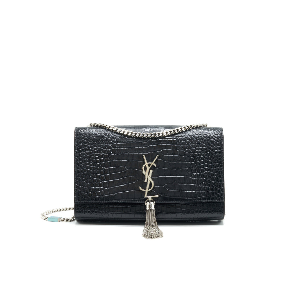 saint-laurent-ysl-kate-medium-chain-wallet-with-tassel-black-shw